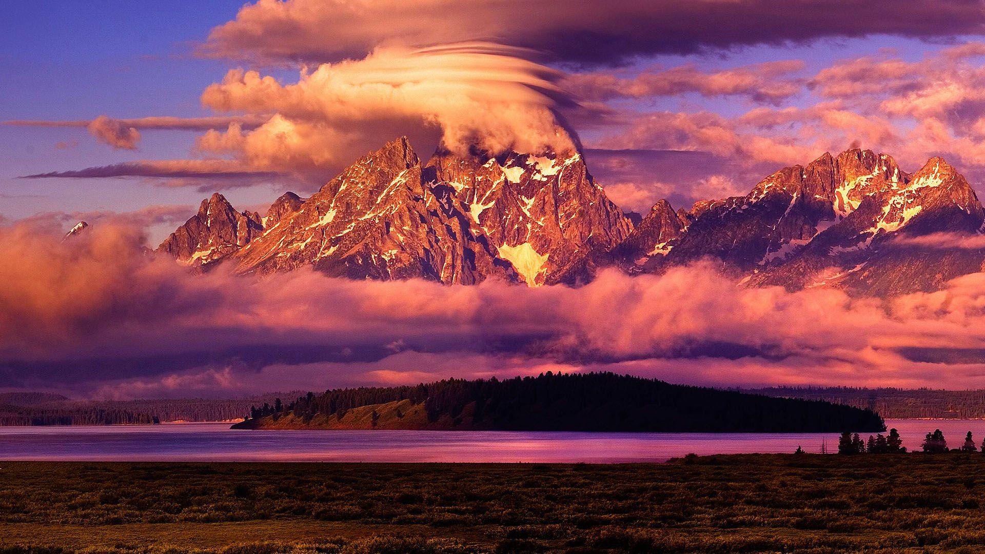 Grand Teton National Park Wallpaper. The Monk's Picture