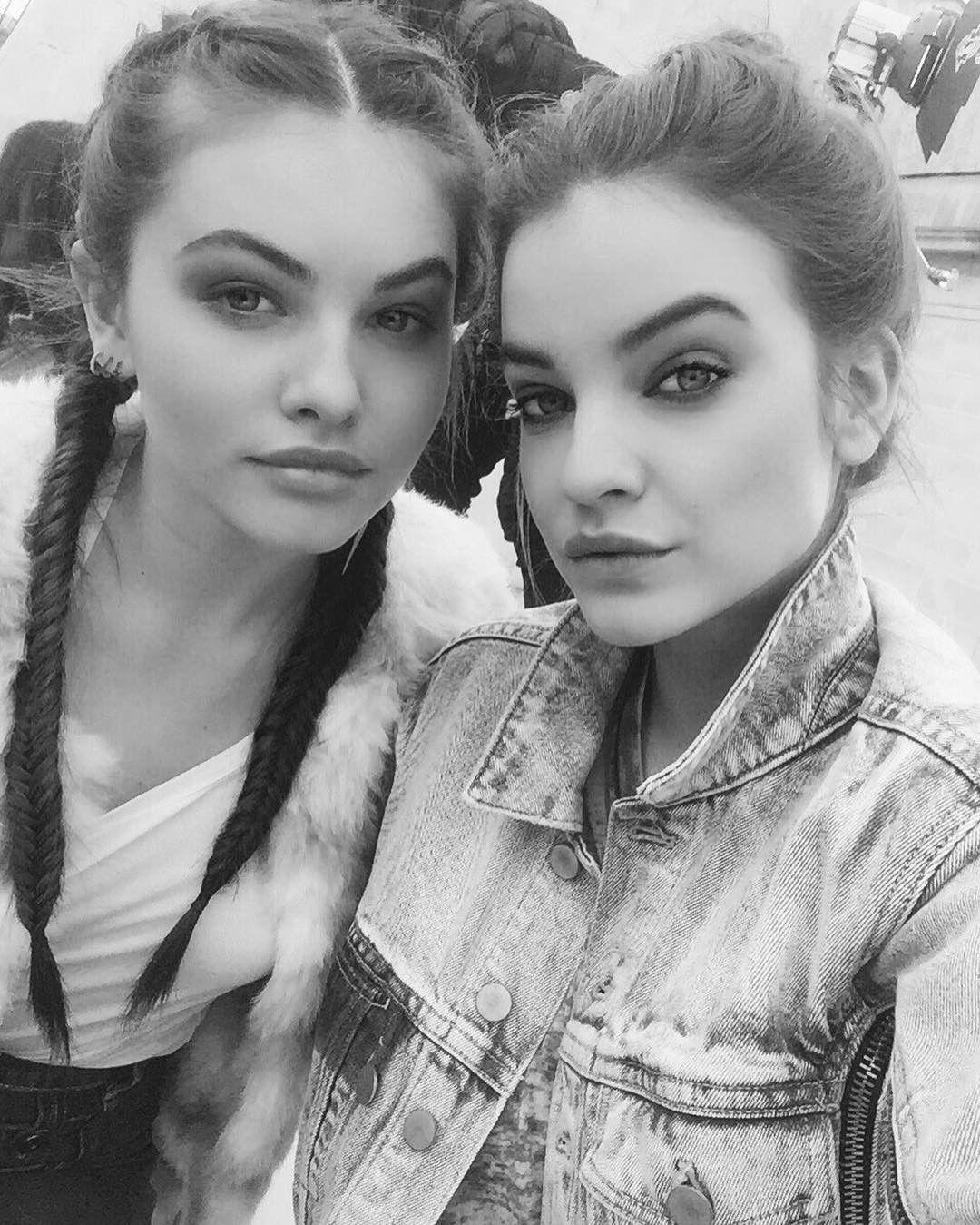 Thylane Blondeau and Barbara Palvin