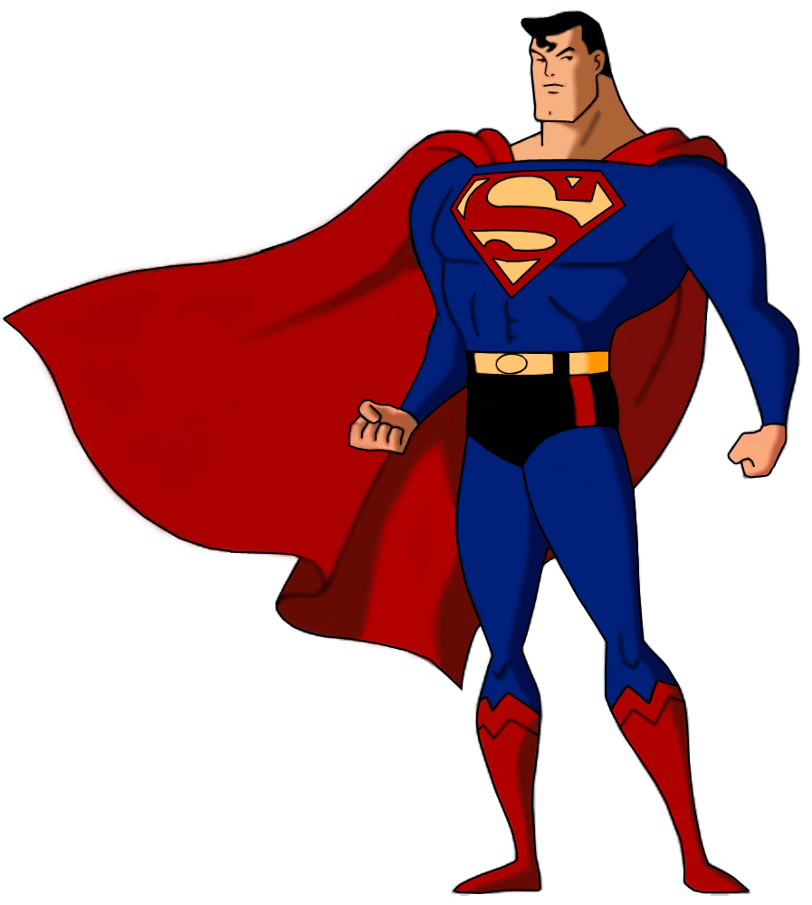 Superman Cartoon Wallpapers - Wallpaper Cave