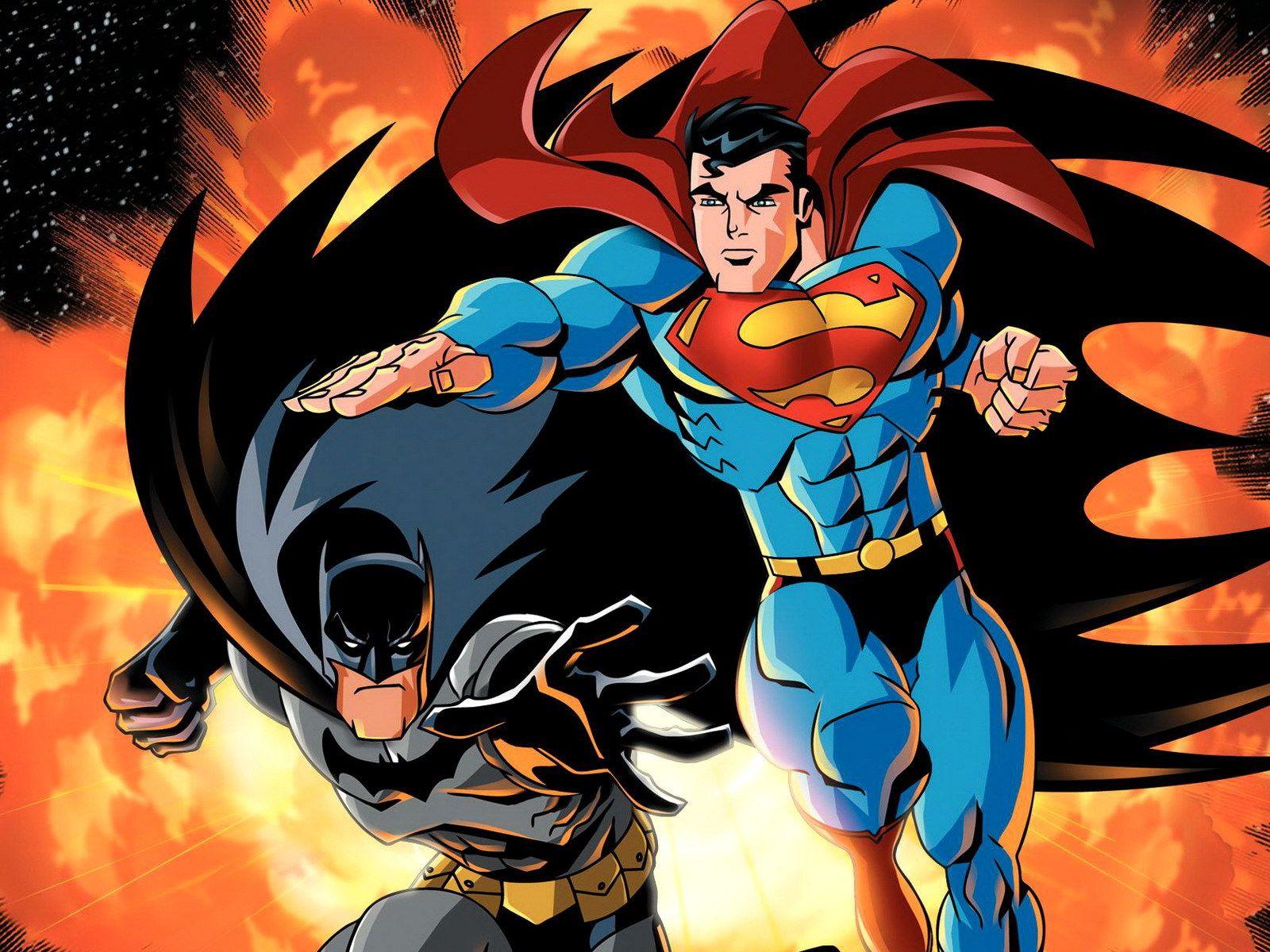Superman and batman wallpaper and image, picture