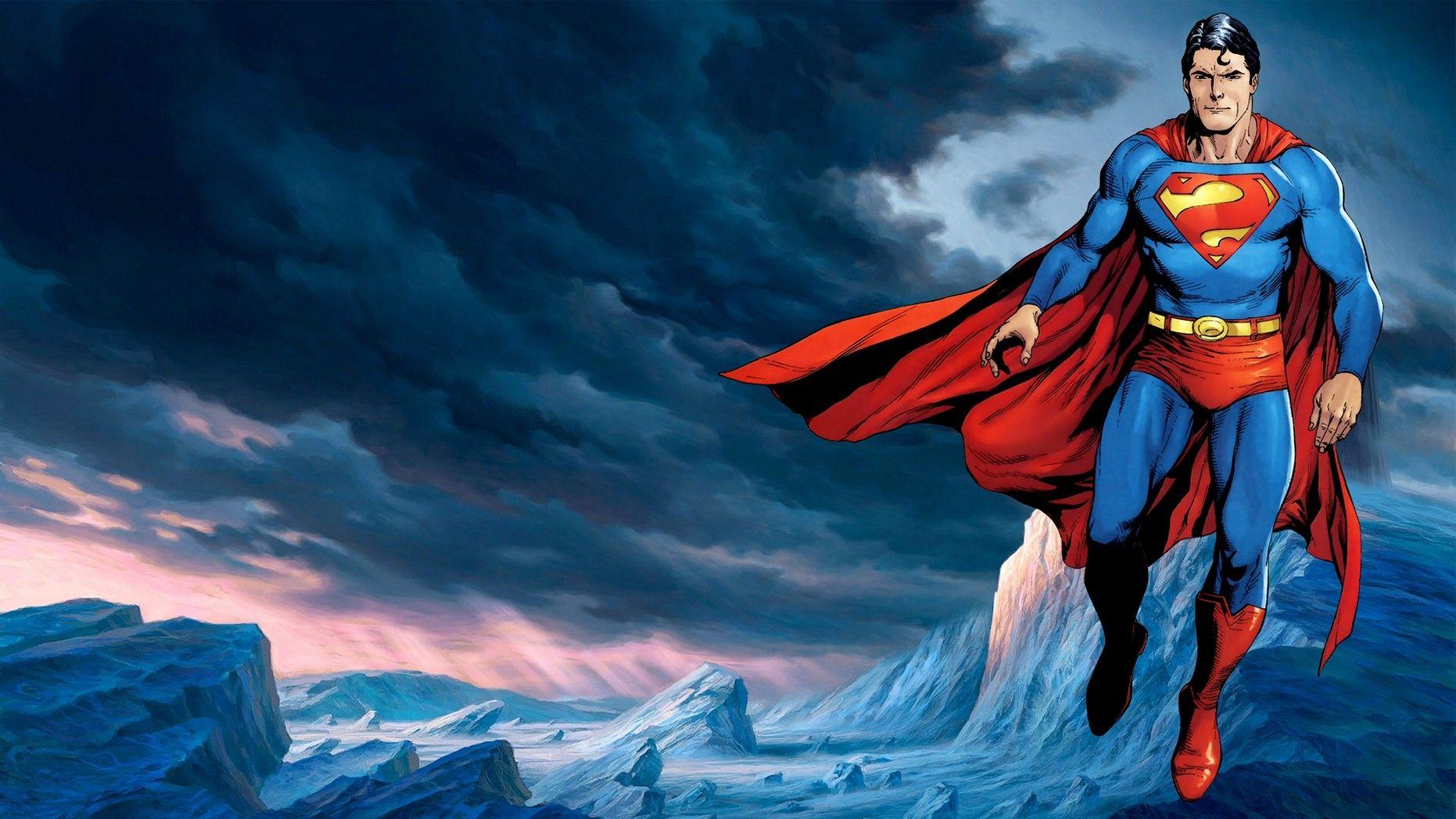 Superman Cartoon Top Best Anime Wallpaper