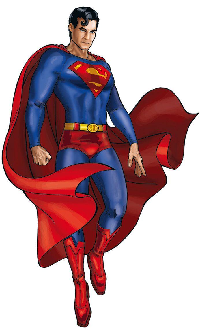 Superman Cartoon Image Funny Clipart Pics