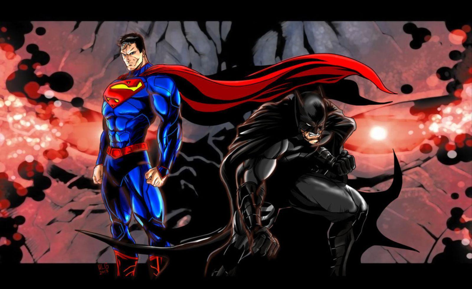 Superman Batman Wallpaper