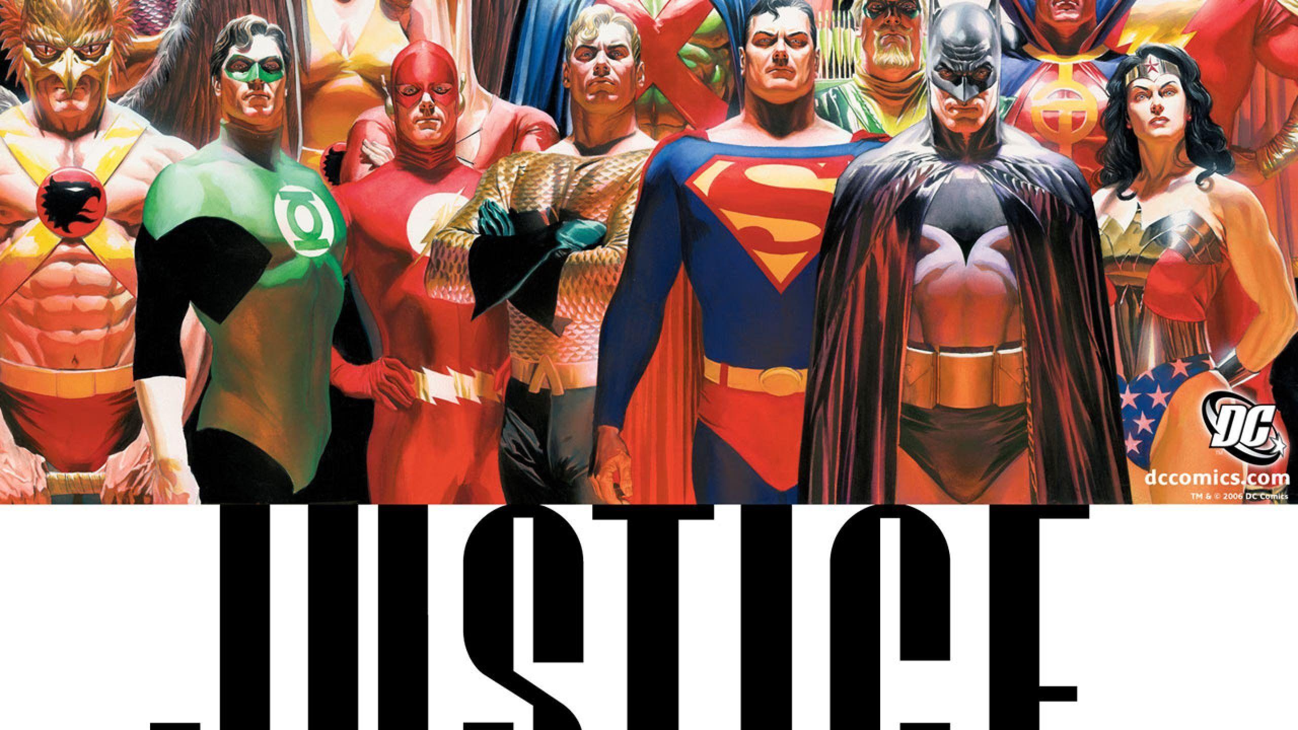 Batman League Desktop Cartoon Justice Superman Green Lantern
