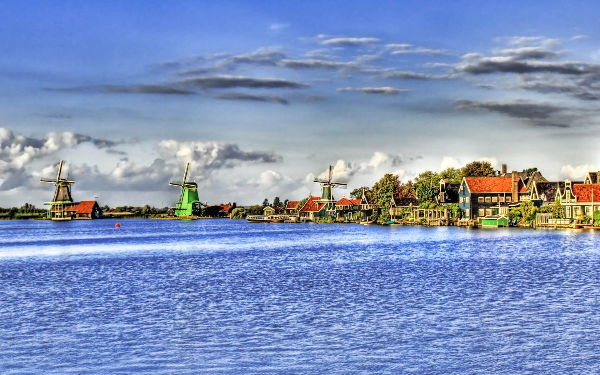 Misc: Nederlands Nederland Water Landscape Wallpaper HD for HD 16