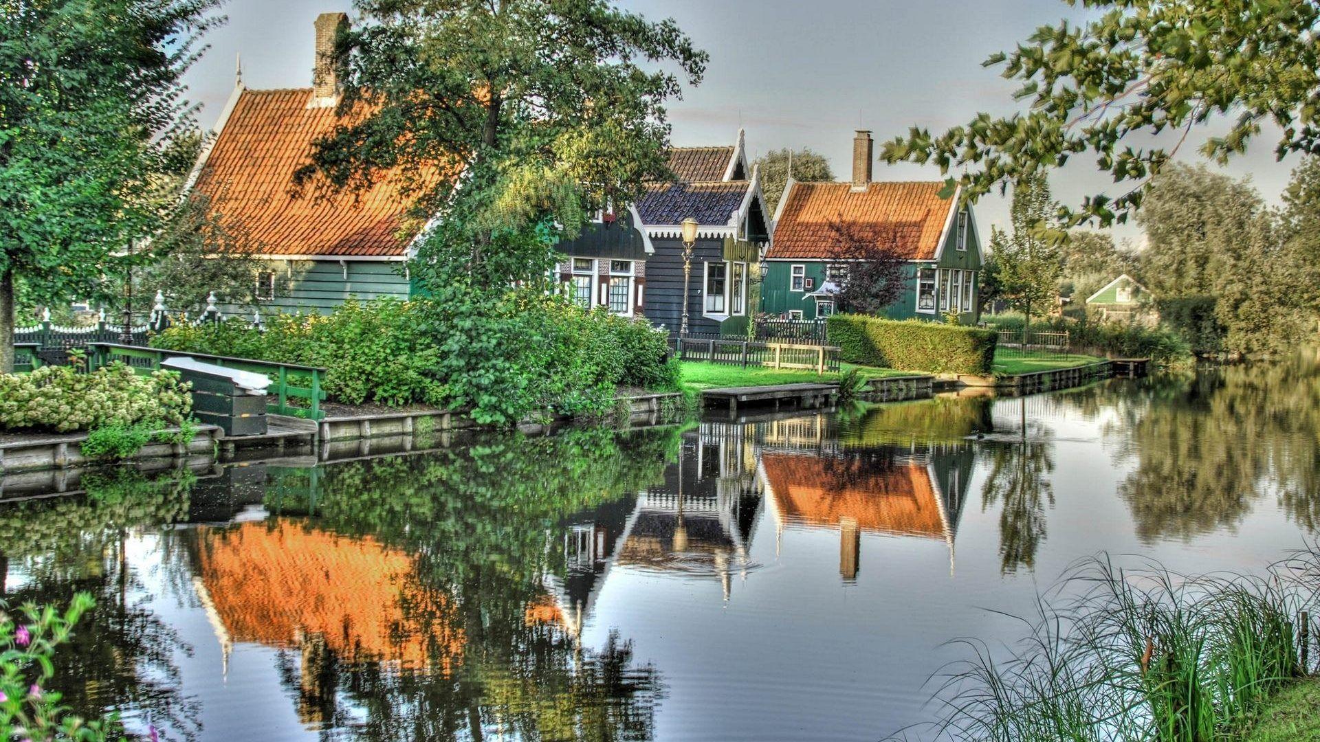 Other: Nederlands Water Nederland Landscape HD Desktop for HD 16:9