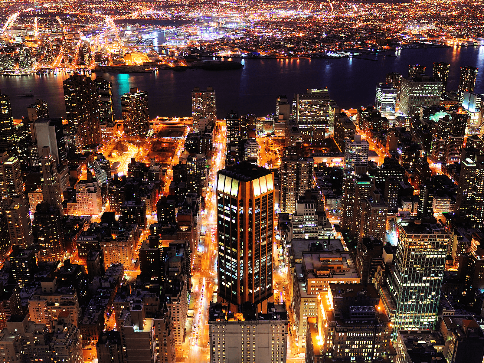 Night City Skyline Wallpaper
