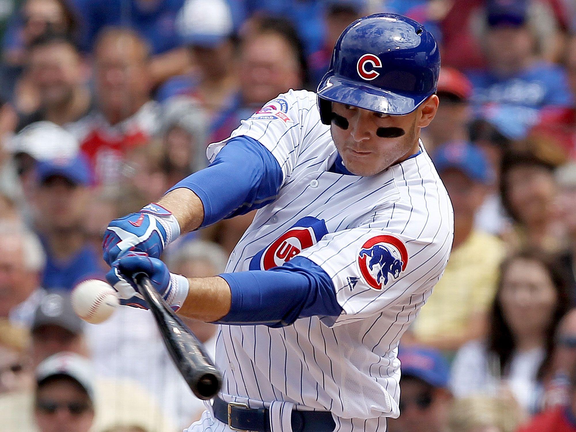 Cubs' Anthony Rizzo: Cancer survivor and heart of the team.