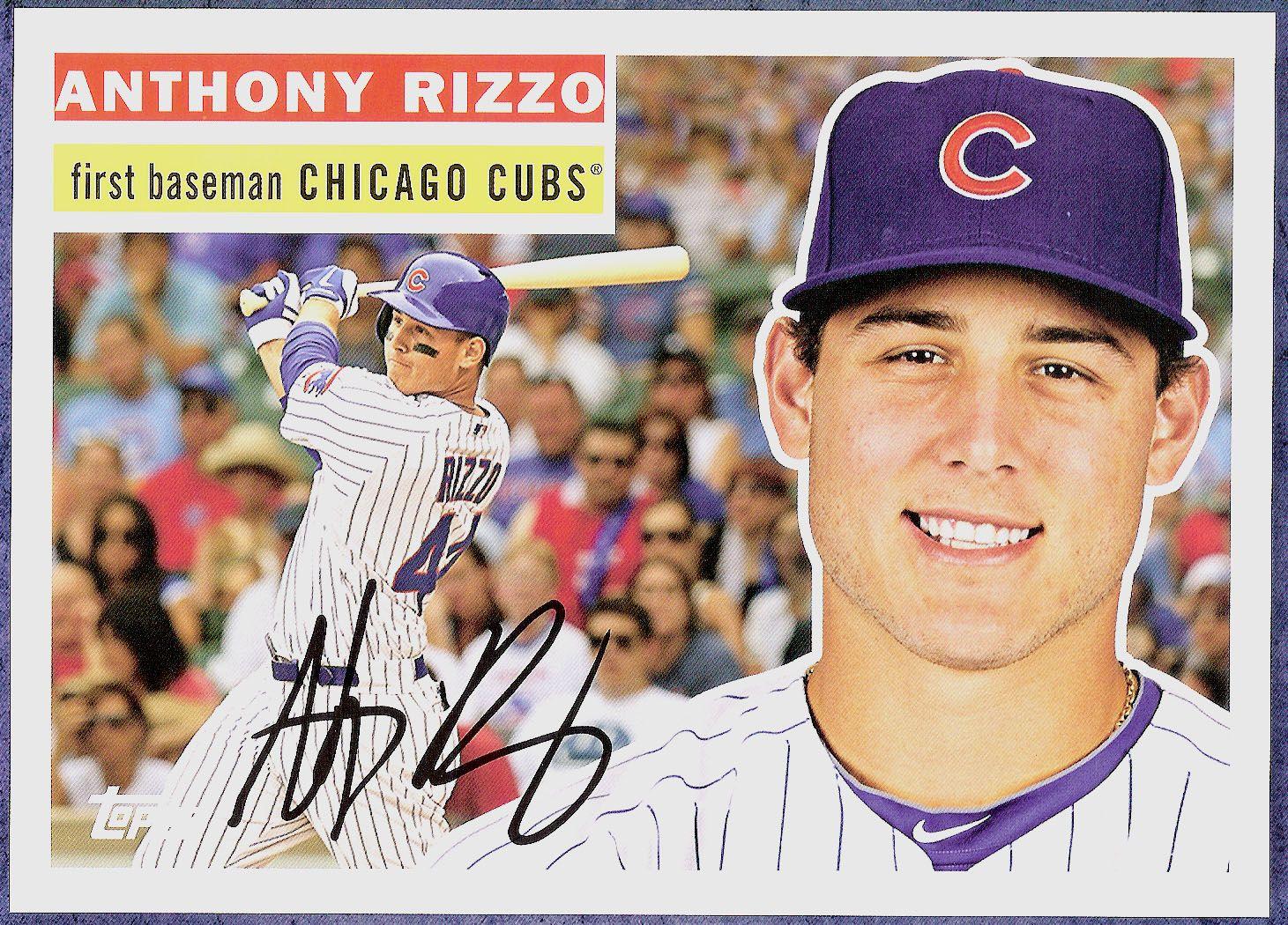 cubs anthony rizzo autograph. Follow ChicagoCubsOnline on Twitter