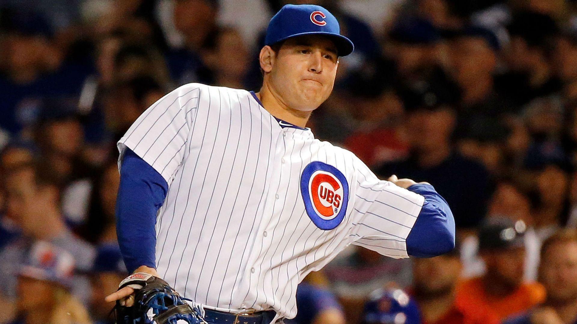 Cubs Use Lefty Throwing Anthony Rizzo At 3B, 'which Is Fun'. MLB