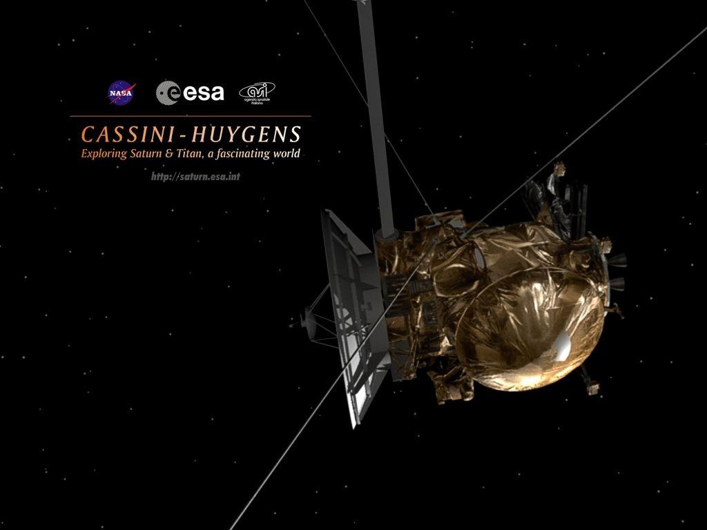 ESA Science & Technology: Cassini Huygens Desktop Image