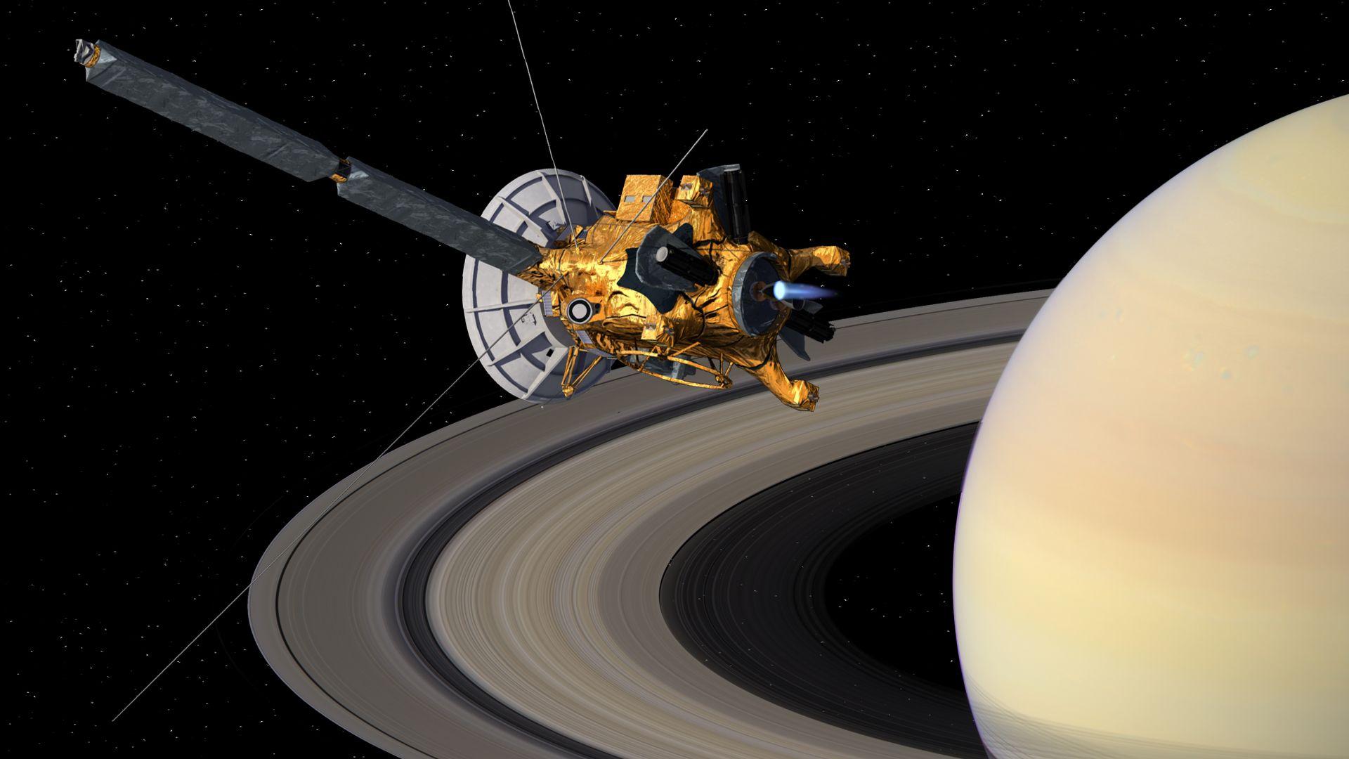 Cassini Heads for 'Higher Ground' at Saturn