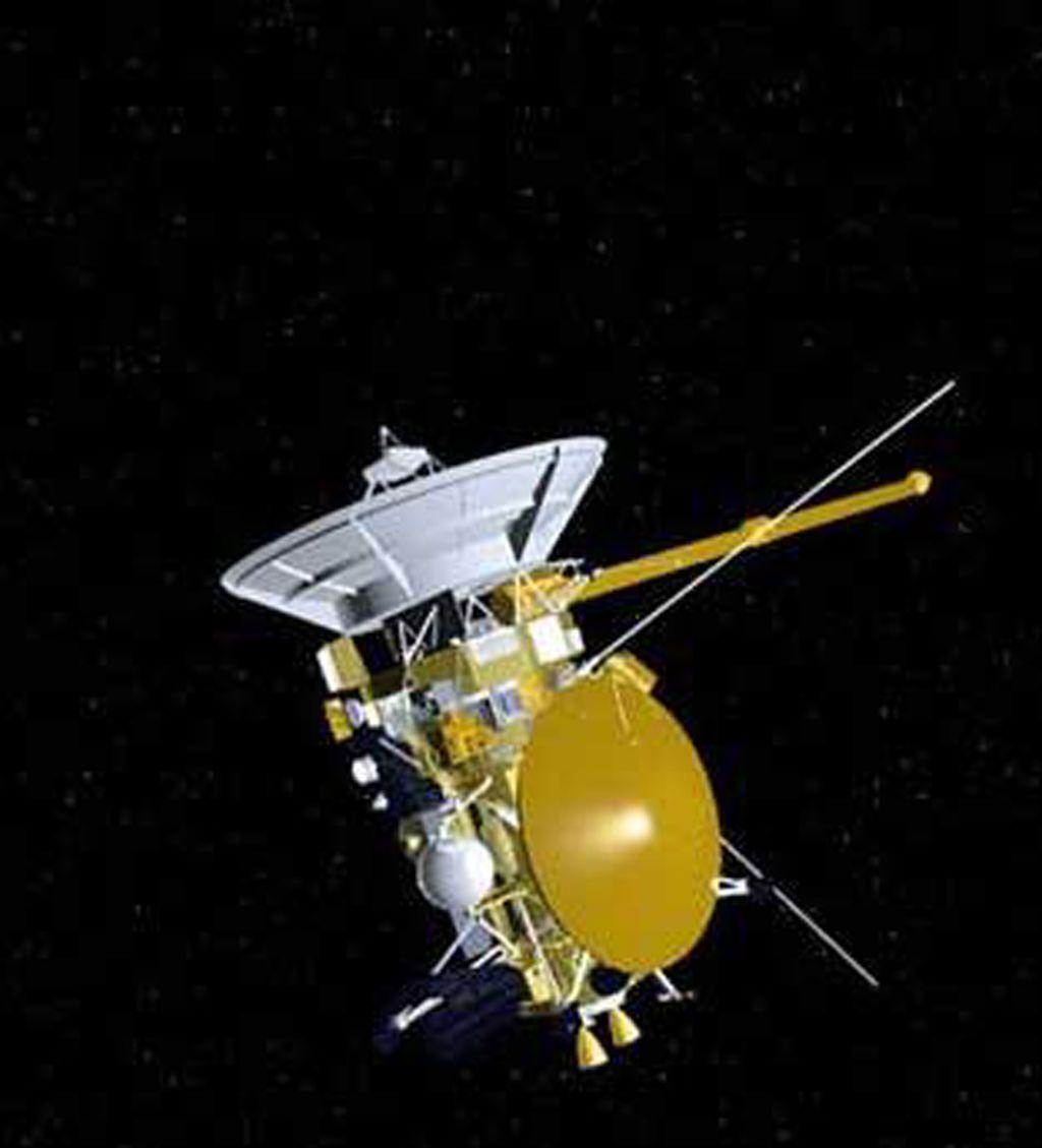 Space Image. Artist's Concept of Cassini Spacecraft