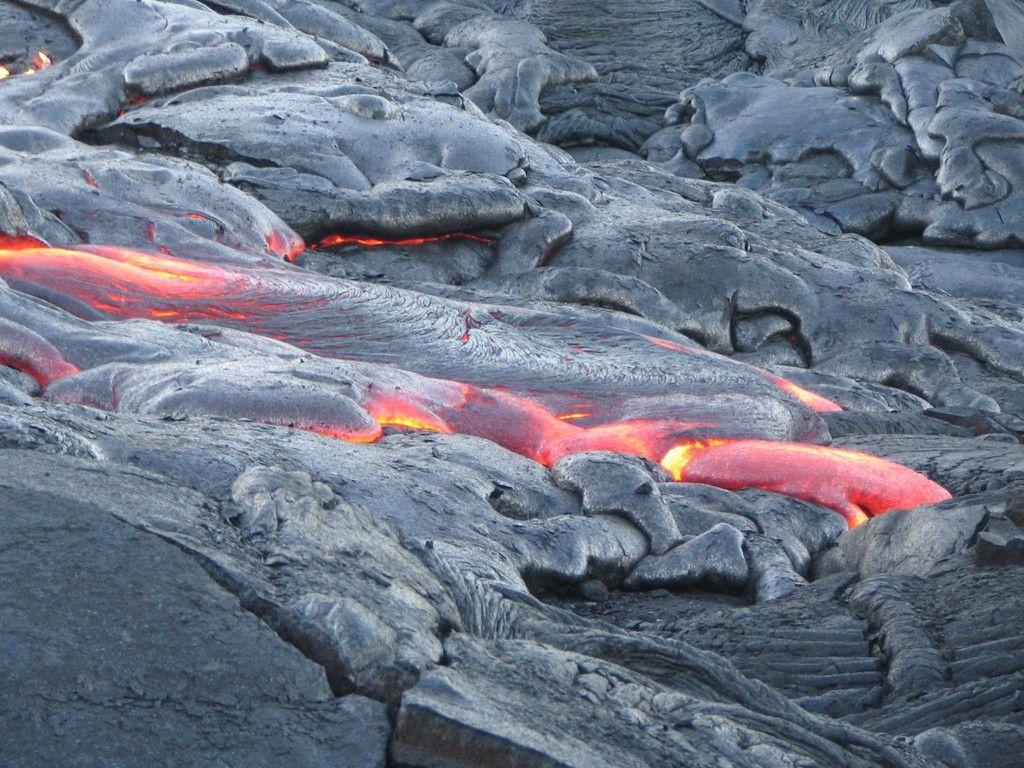 Imaggeo lava flows in Hawai'i Volcanoes National Park