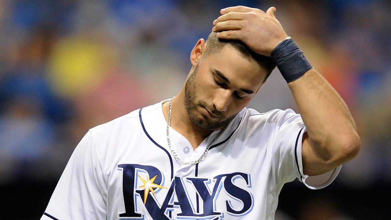 Kevin Kiermaier, Nick Franklin exit game early.