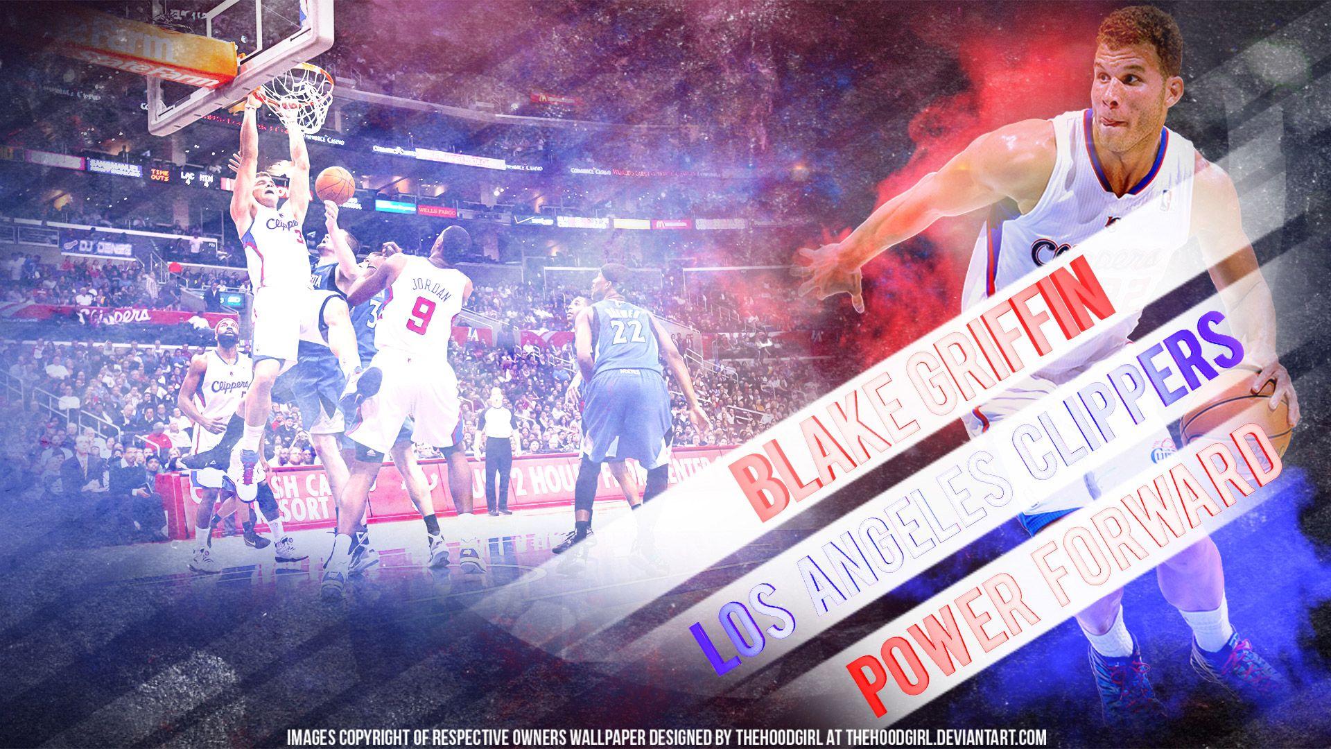 Blake Griffin Clippers 2013 1920×1080 Wallpaper. Basketball