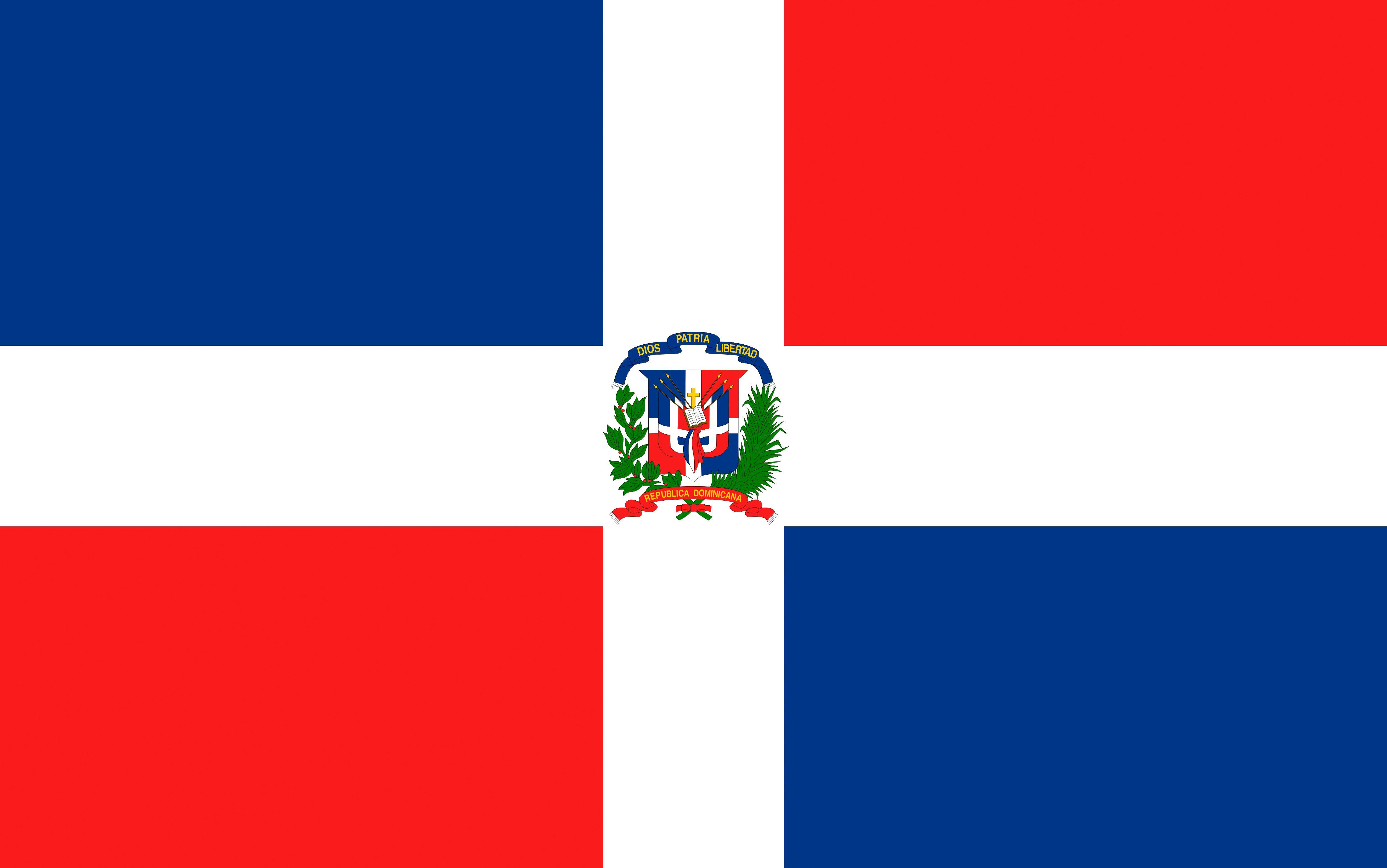 Dominican Republic Flag Cross 5012x3138