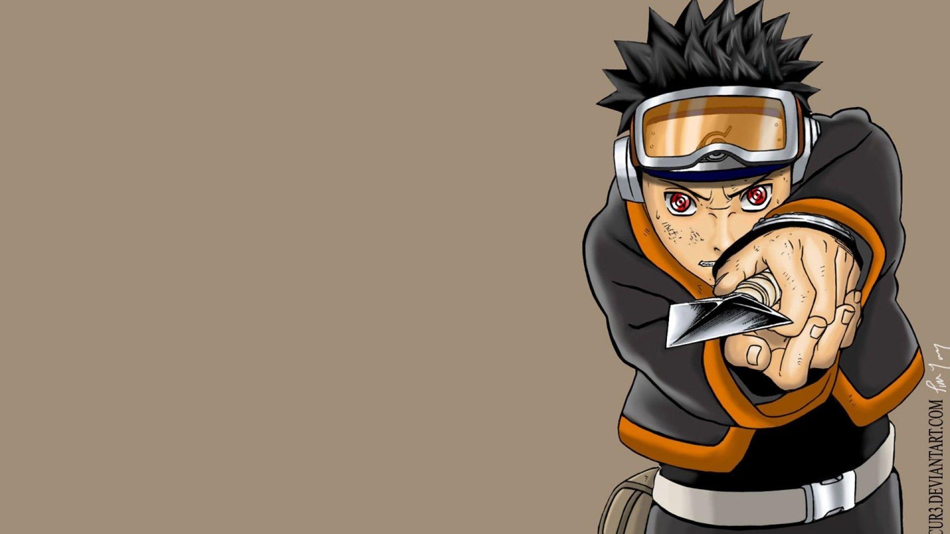 ScreenHeaven: Naruto: Shippuden Sharingan Uchiha Obito kunai
