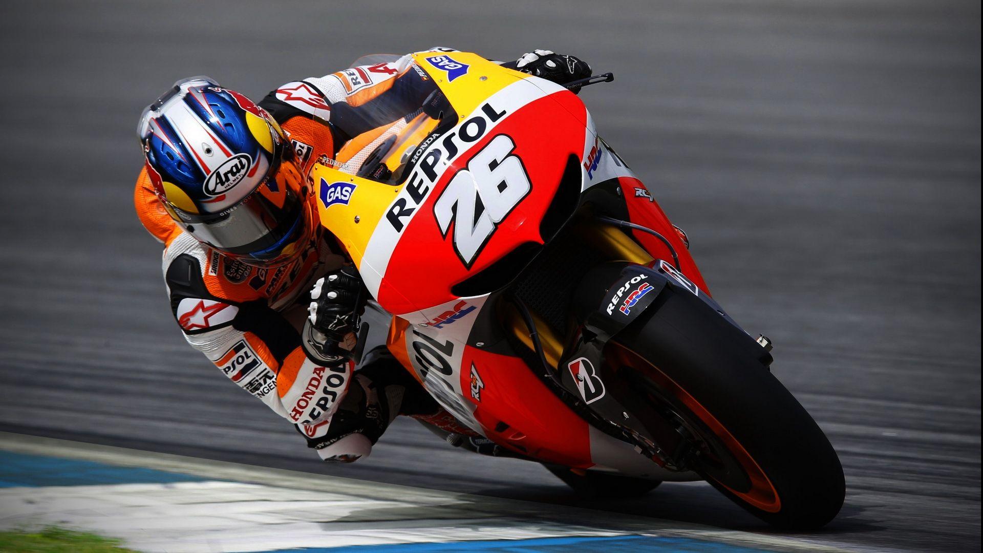 Dani Pedrosa MotoGP Repsol Bike Background Wal Wallpaper