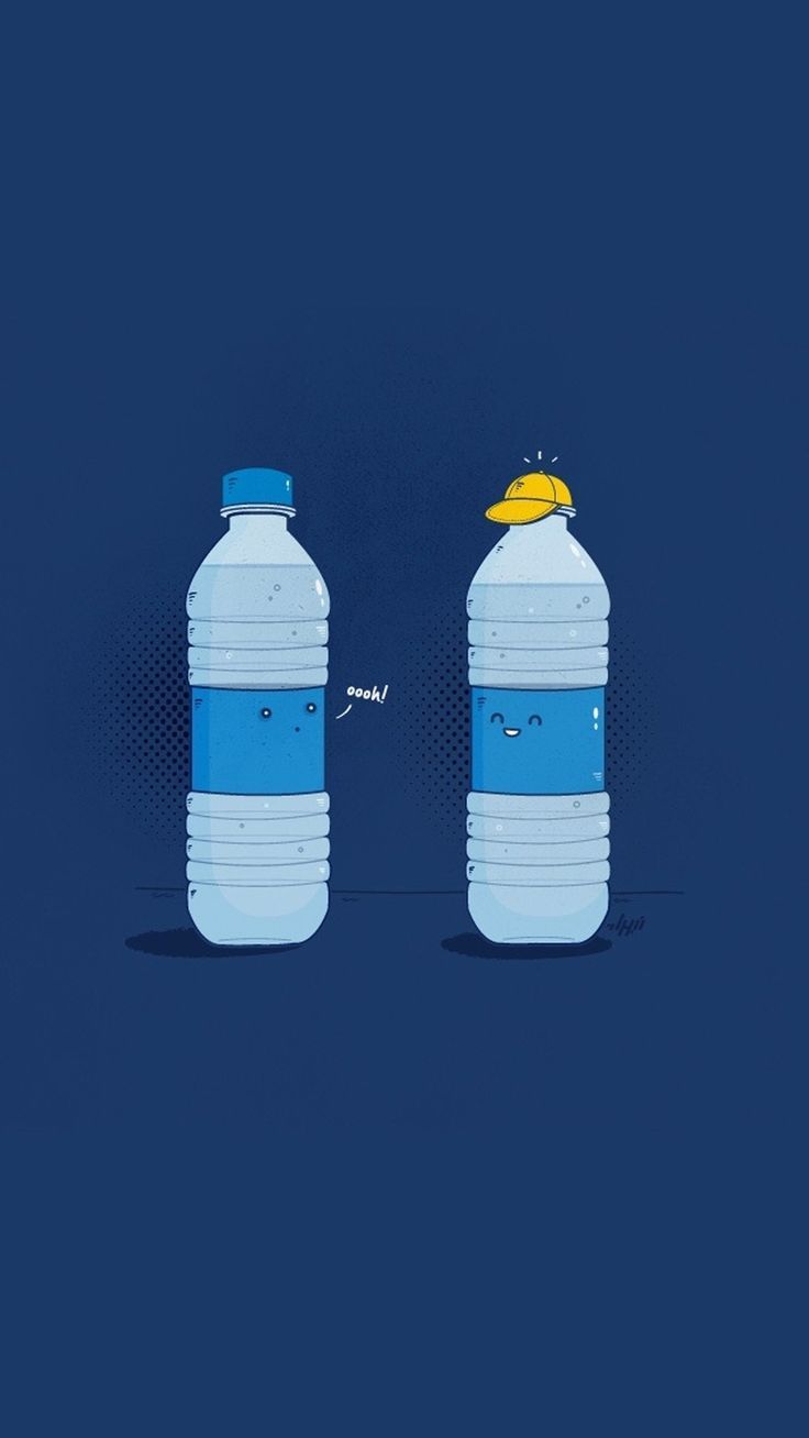 Bottle Cap. Conceptual illustration, Funny illustration, Creative poster design