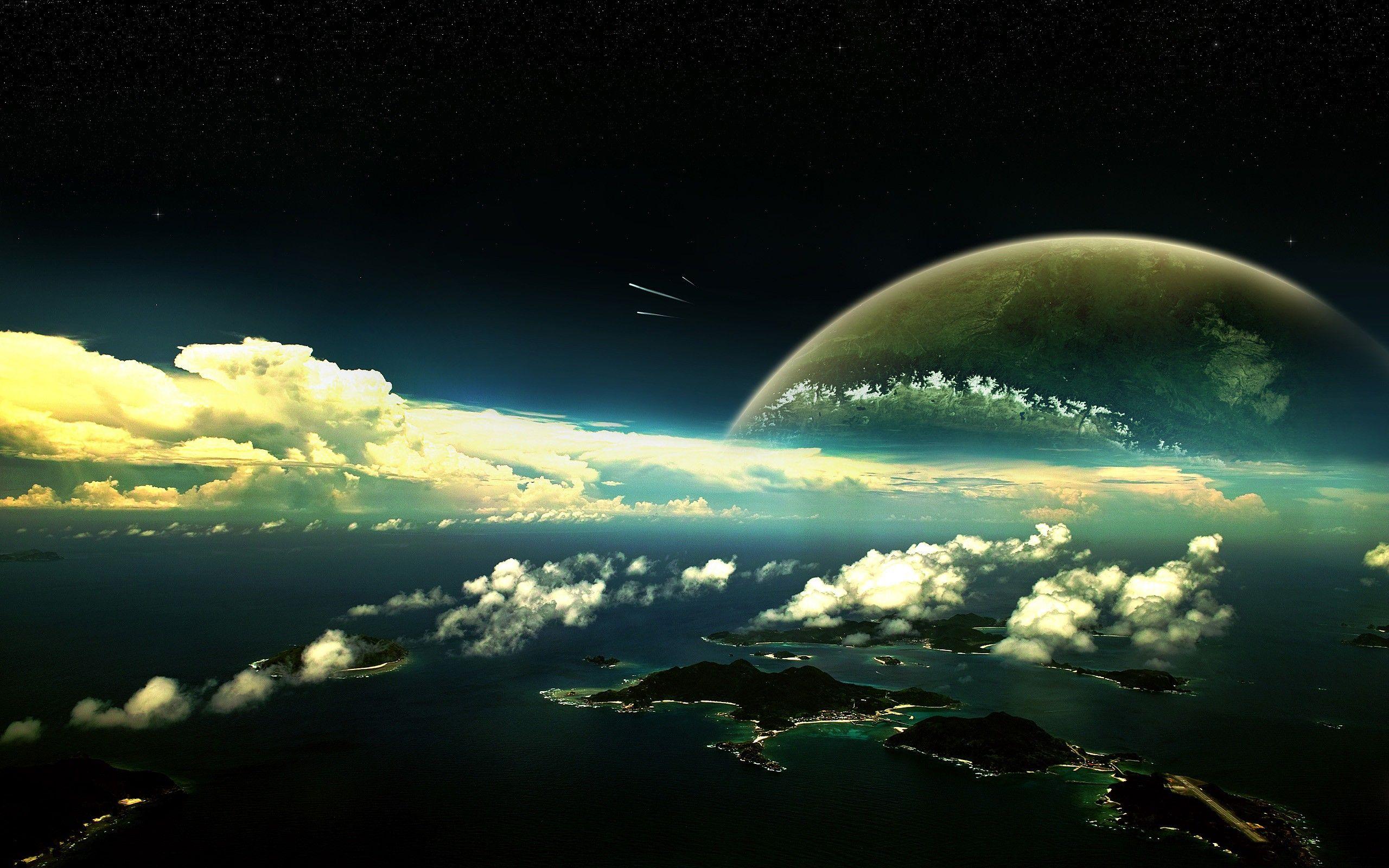 Earth Atmosphere Horizon 4K Wallpapers | HD Wallpapers | ID #29909