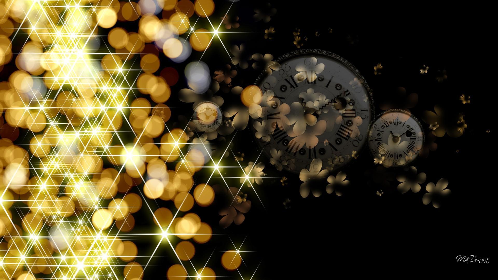 Black And Gold Glitter