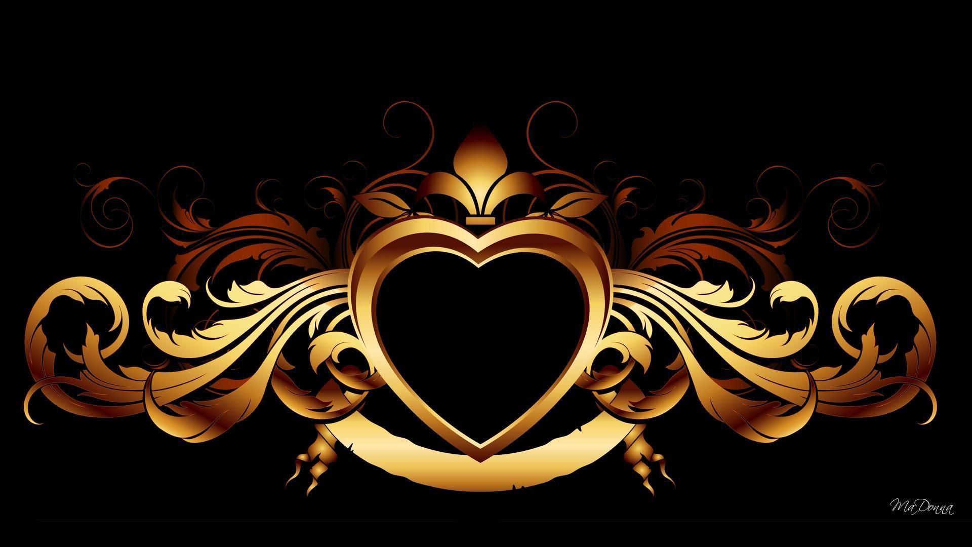 Black And Gold Wallpaper Border 23 Background