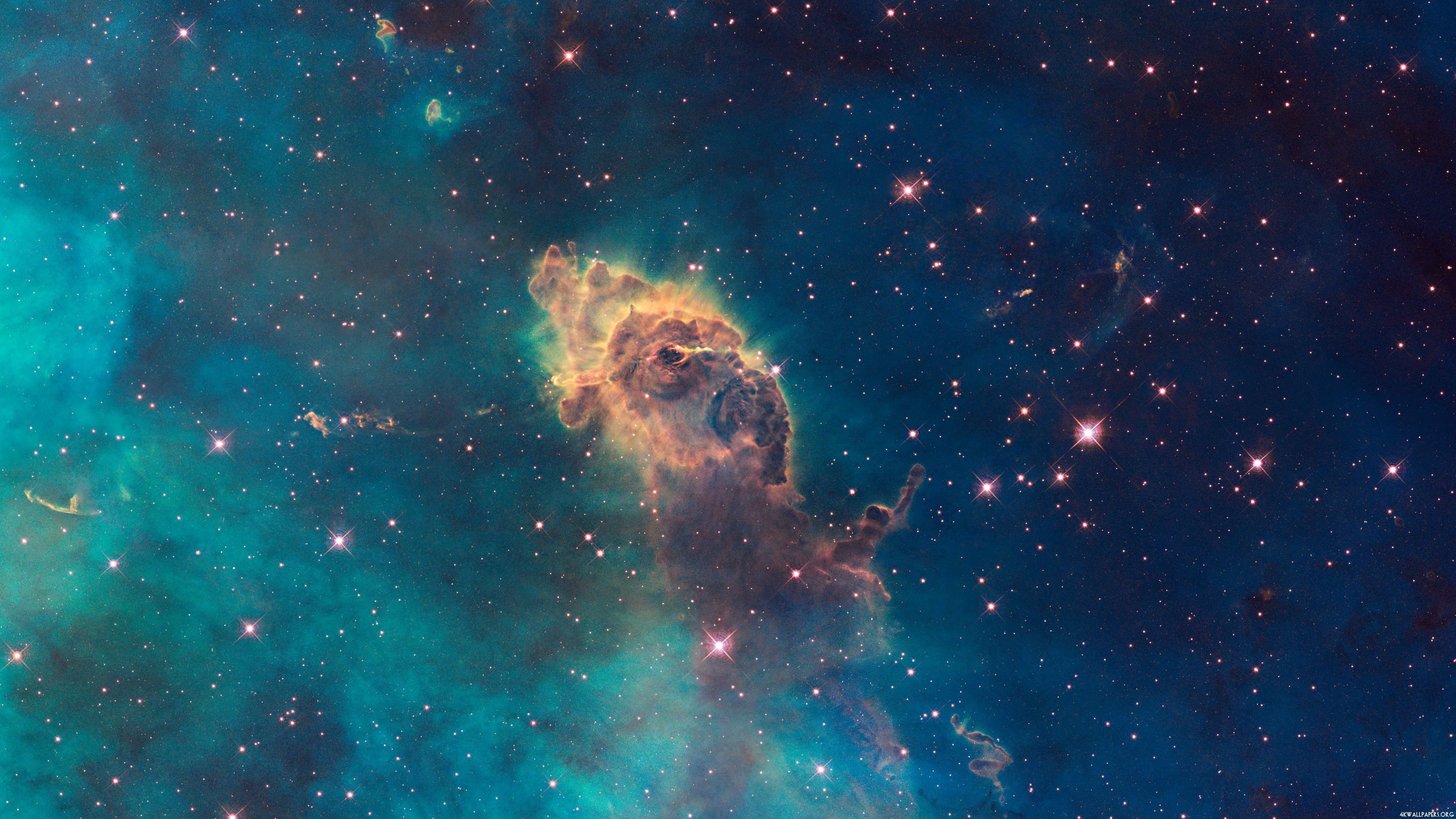 4K Stellar Jet In The Carina Nebula Wallpaper