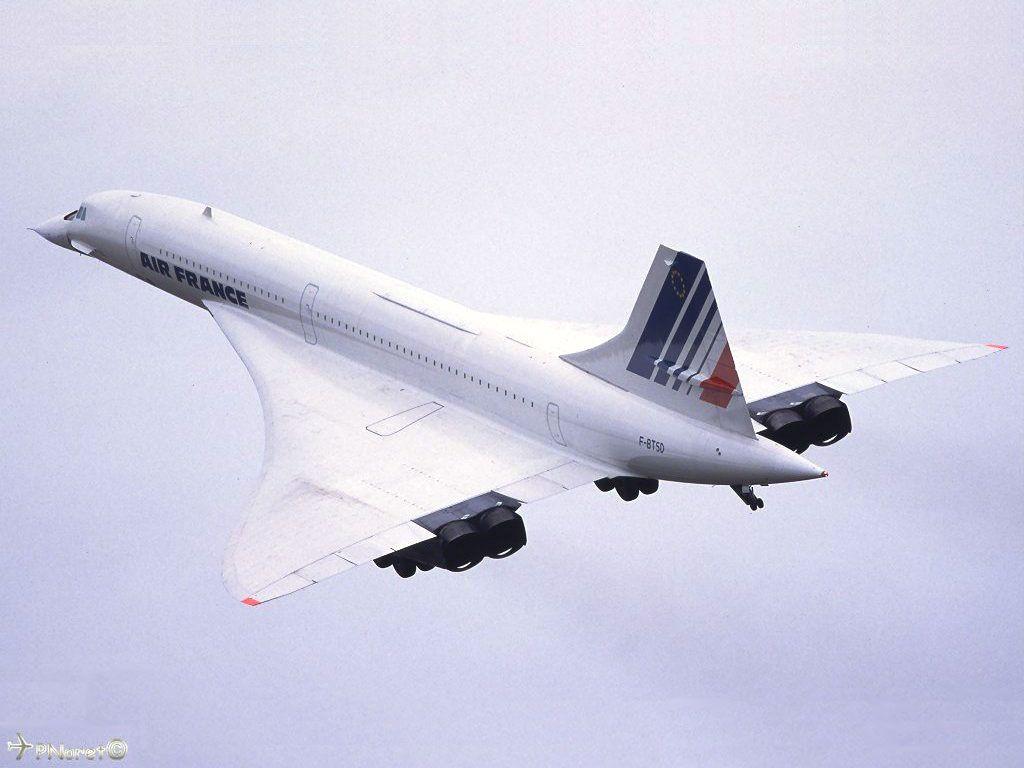 Production Concorde Plan View. Aircrafts. Concorde