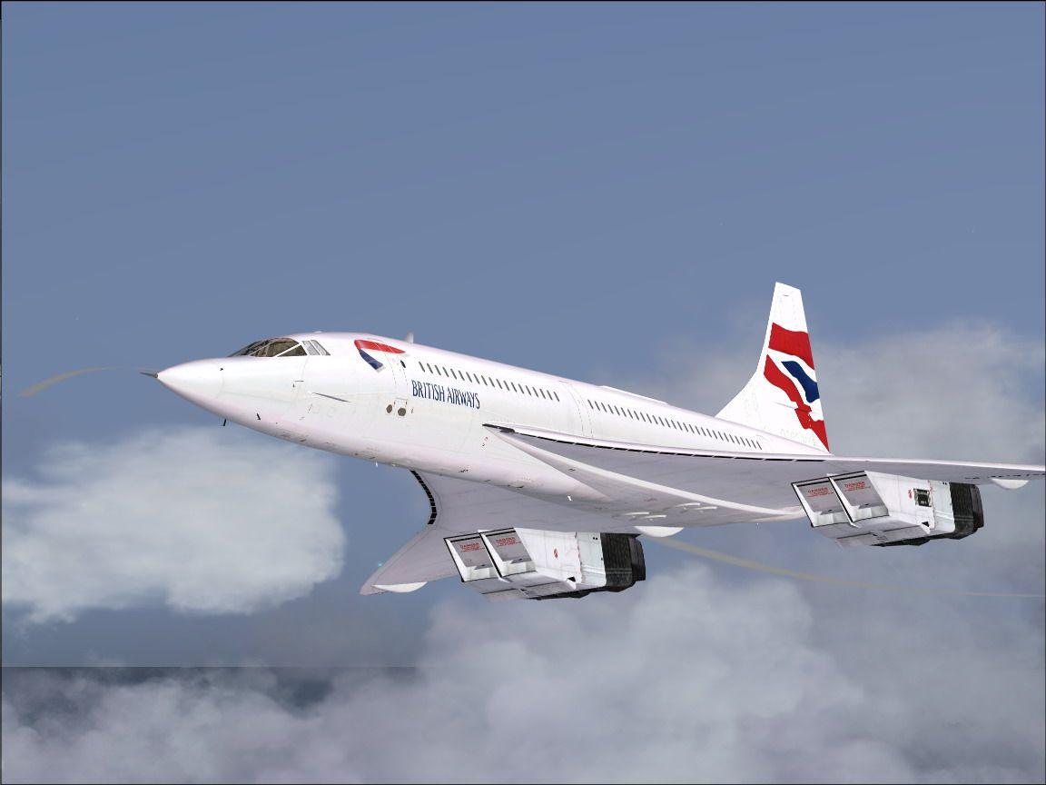 Concorde day of flight. AVIATION. Concorde