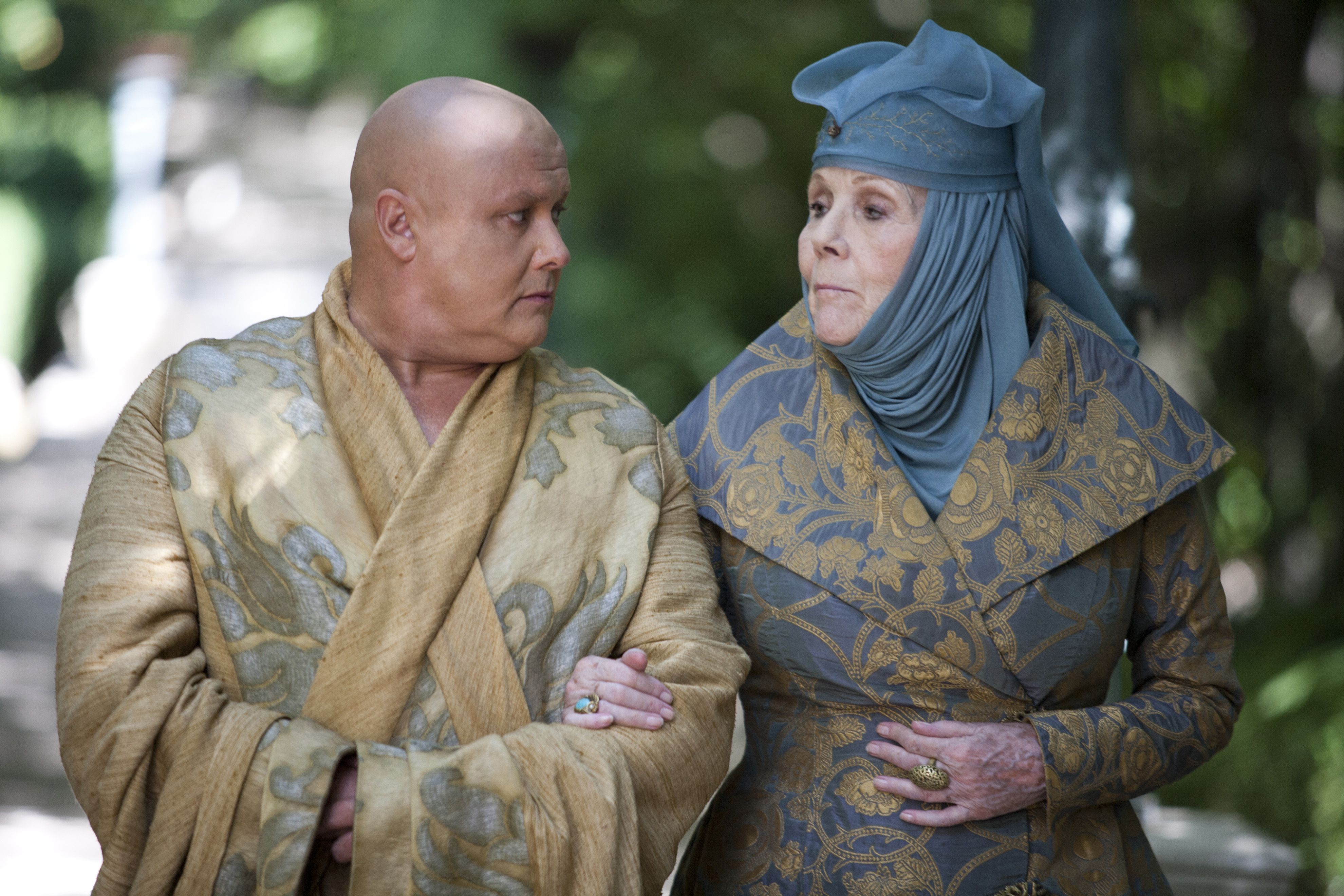 Lord Varys & Olenna Tyrell. Game Of Thrones Wallpaper
