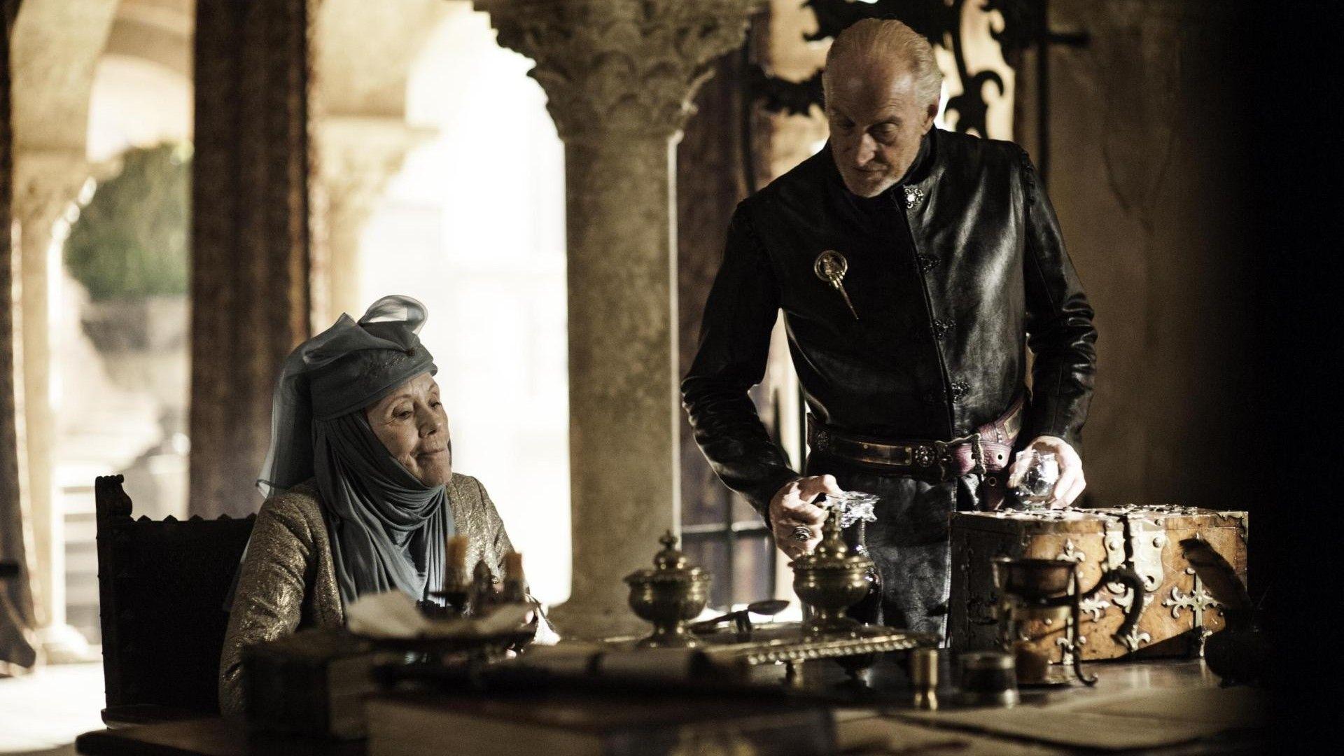 Simply: Charles Dance Diana Rigg Game of Thrones HBO