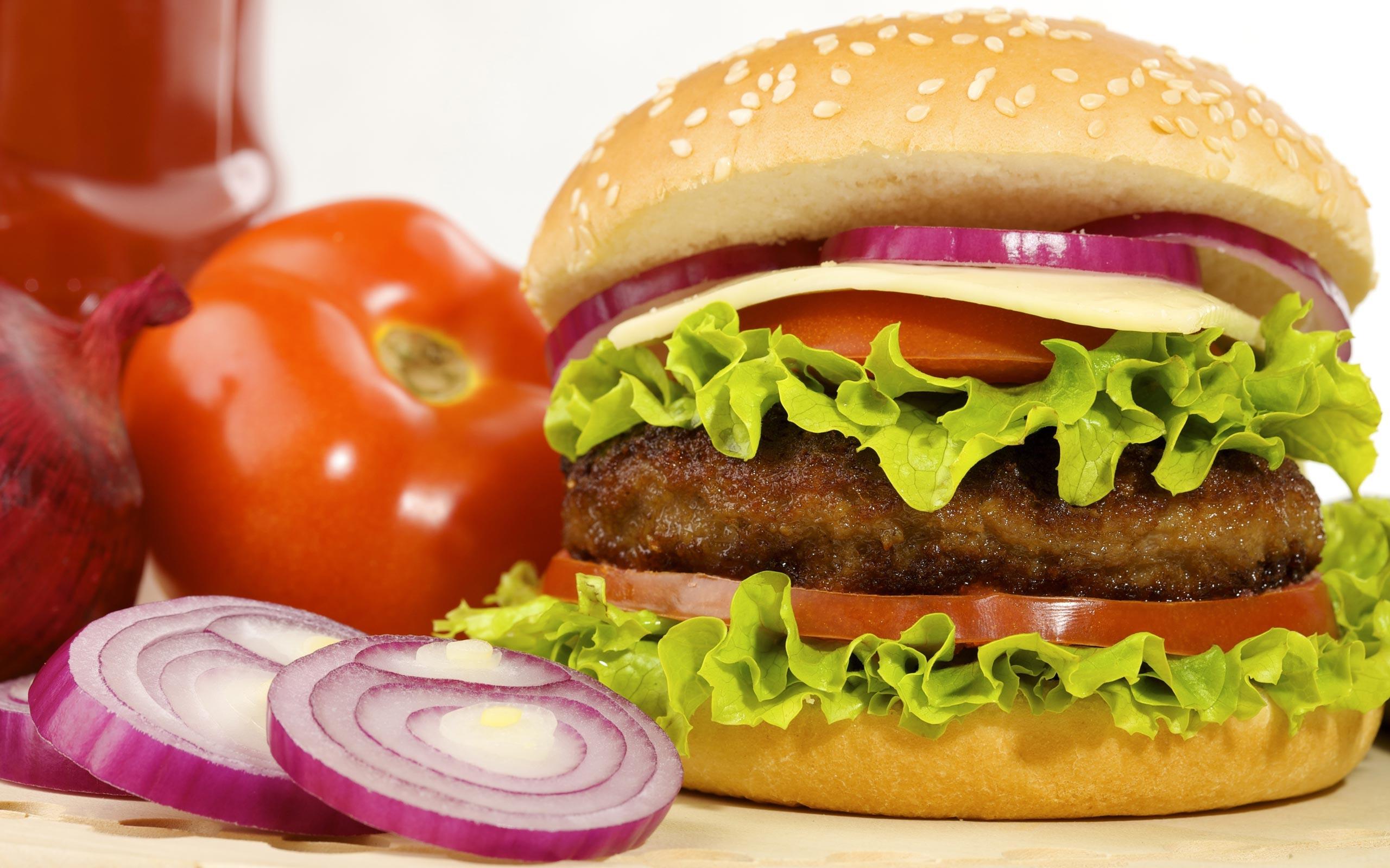 Burgers Desktop Background Image