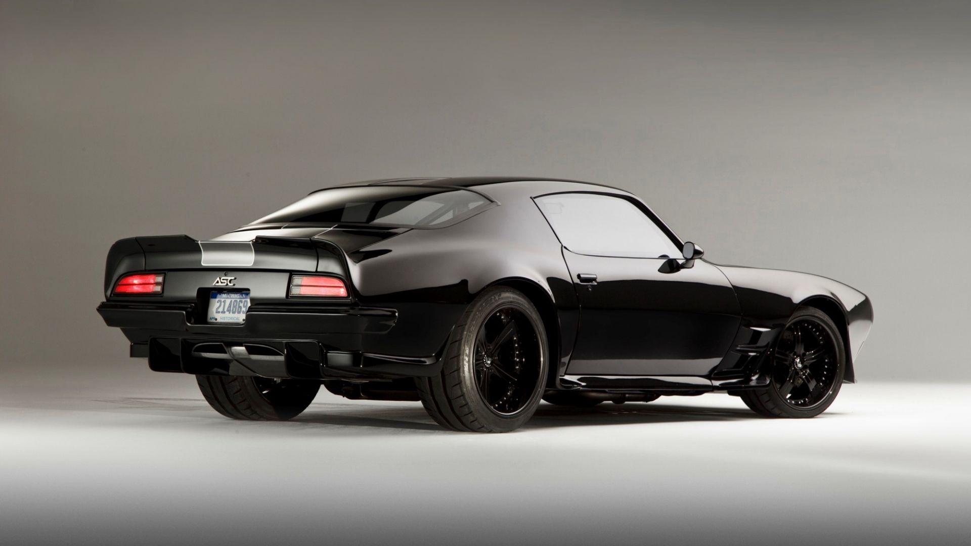black cars sports cars pontiac firebird 1970 customized