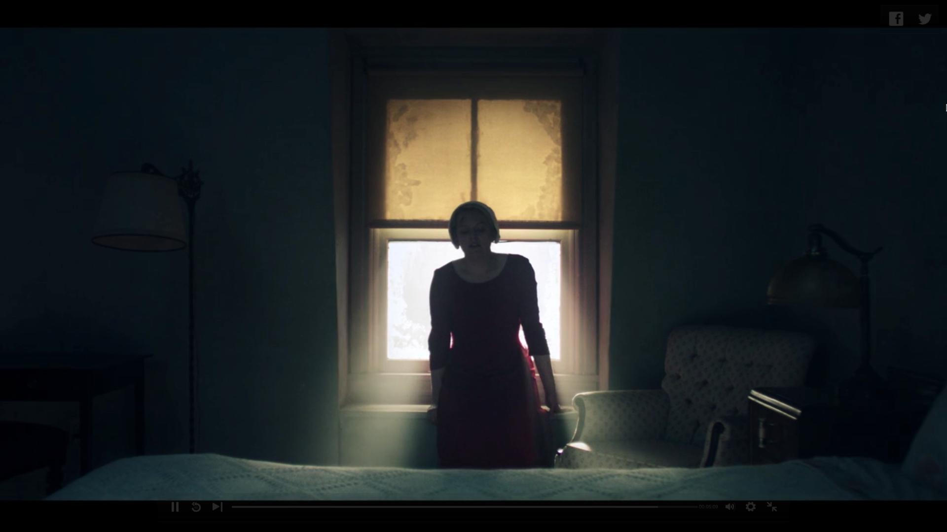 Visual Symbolism in The Handmaid's Tale: s01e10