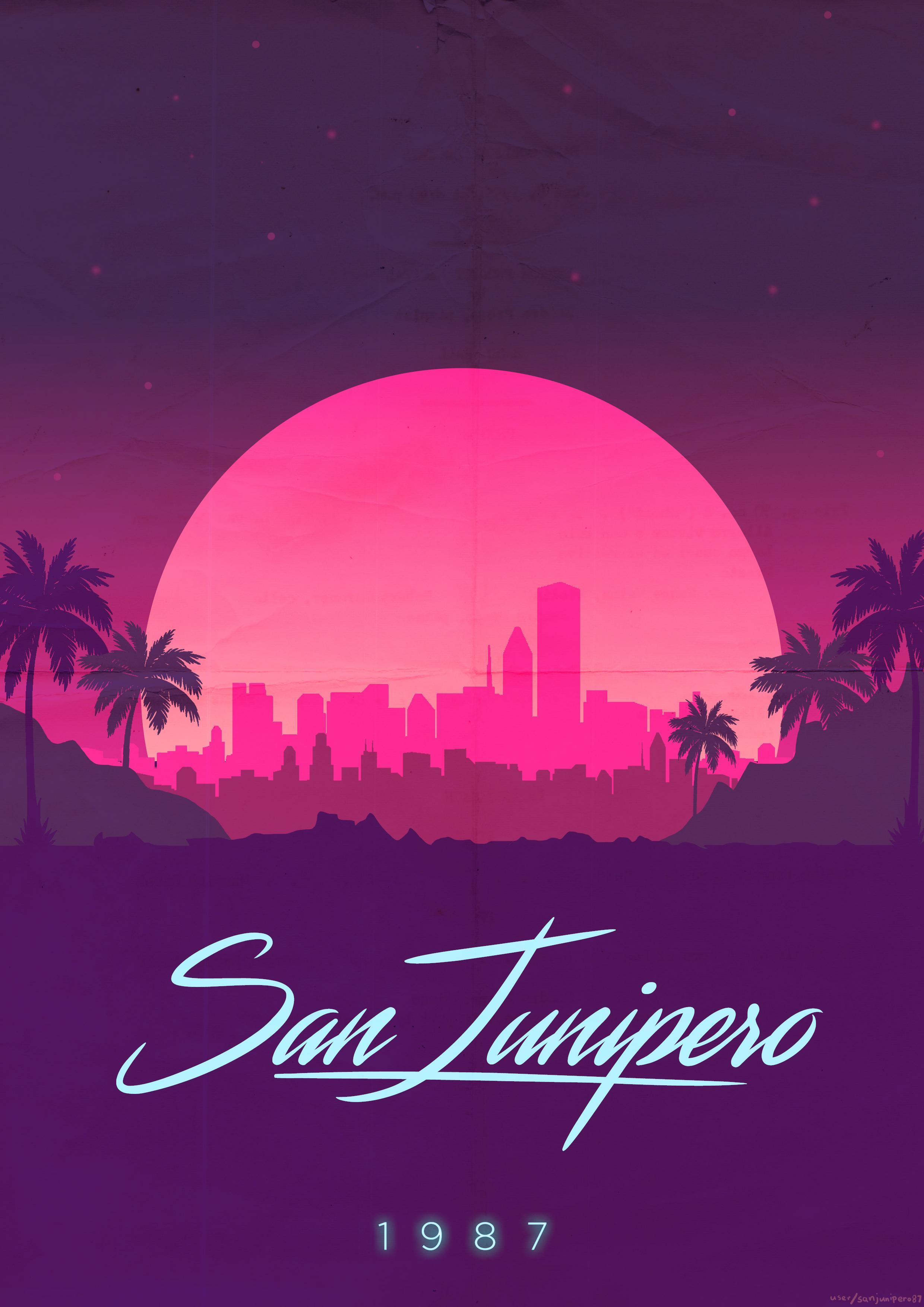 Posters I made for 'San Junipero'