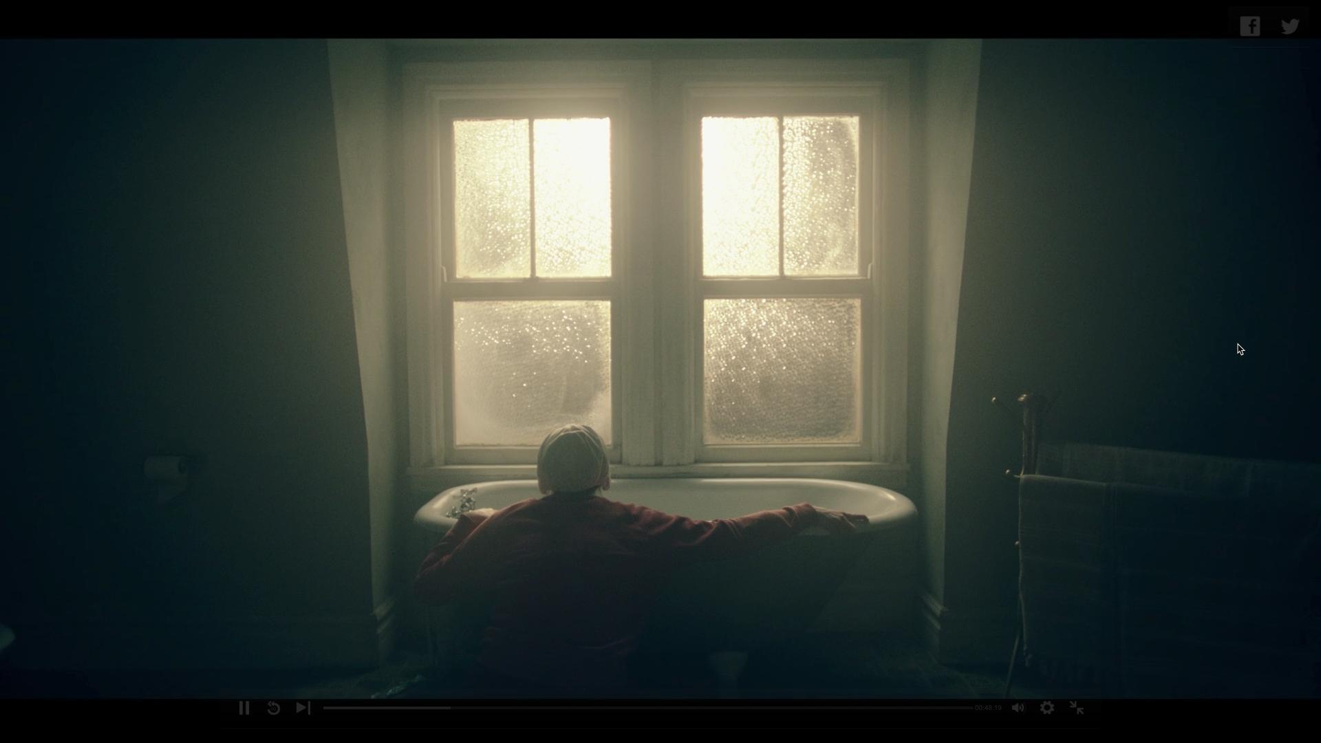 Visual Symbolism in The Handmaid's Tale: s01e10