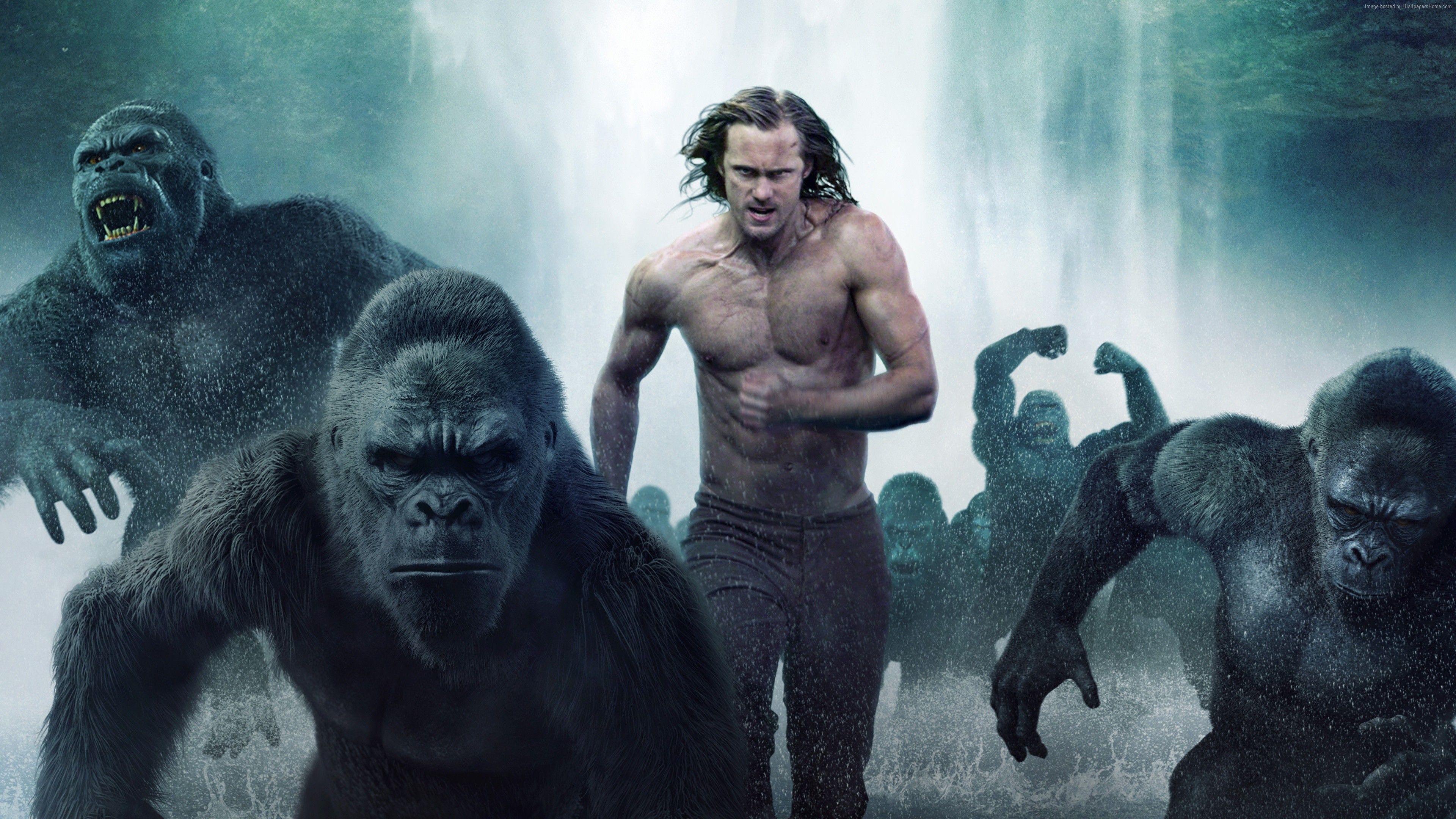 Wallpaper The Legend of Tarzan, Alexander Skarsgård, best movies
