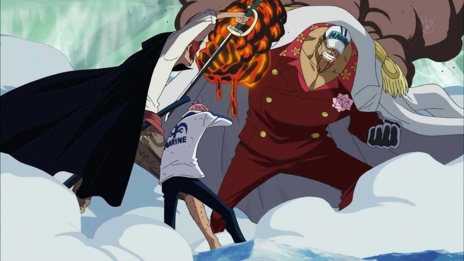 Akainu in Anime One Piece. More Games Review