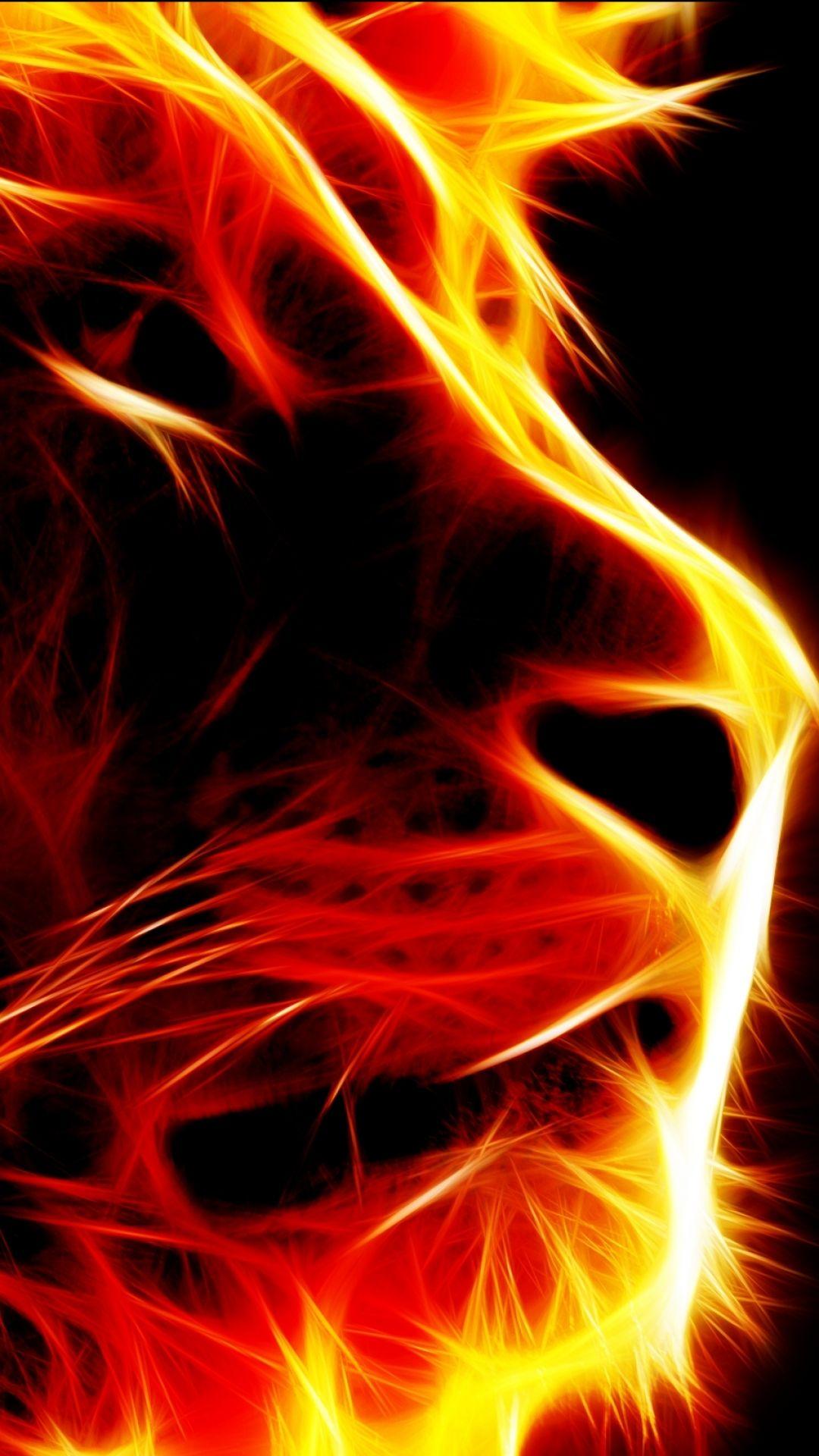 Fire Lion Wallpapers Wallpaper Cave