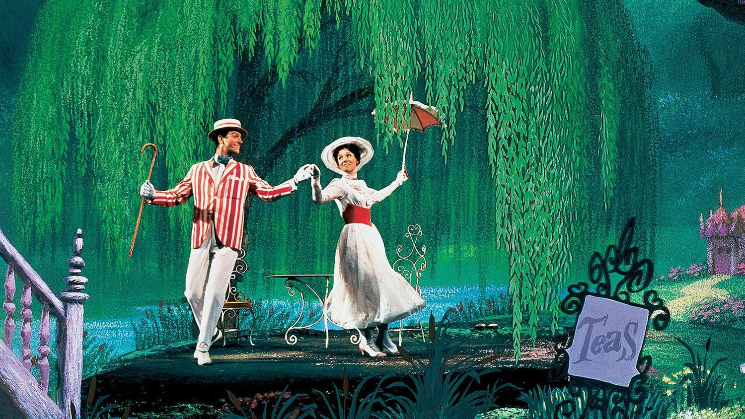 Mery Poppins (1964) basada en el libro de Pamela Lyndon Travers
