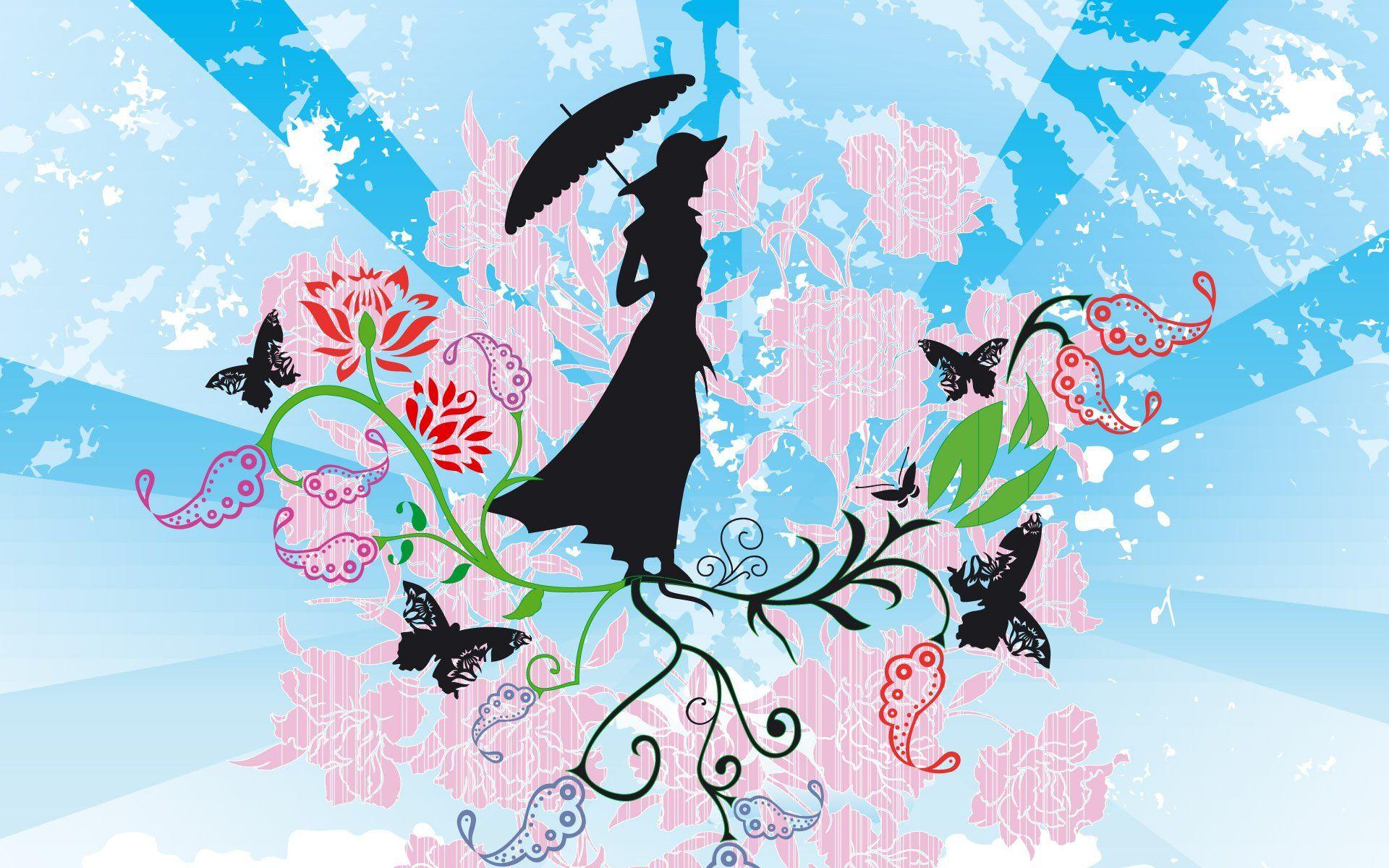 Mary Poppins Vector