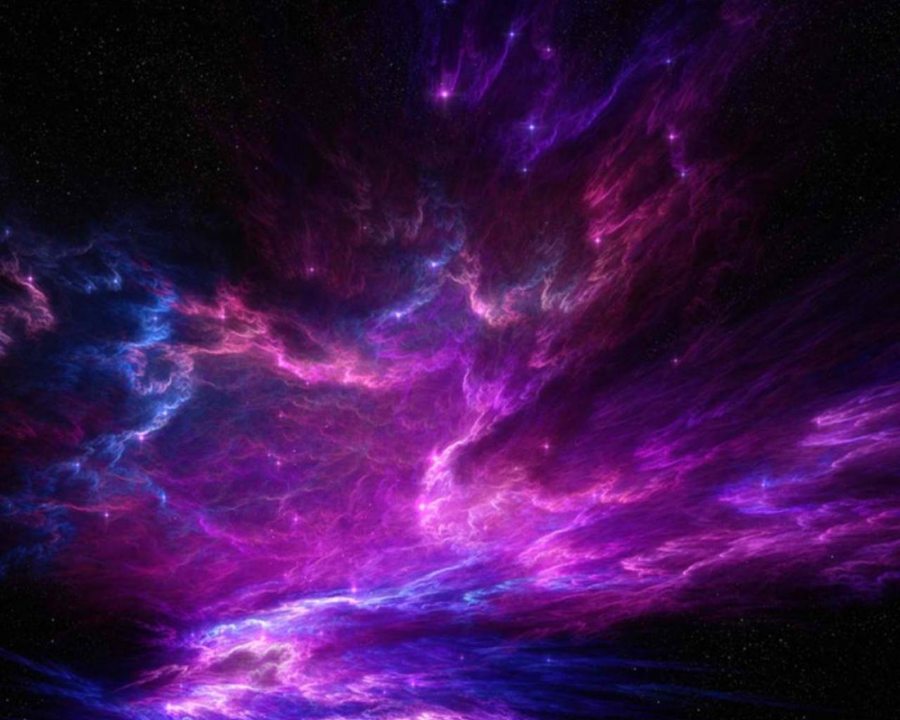 Purple Dusk Sky