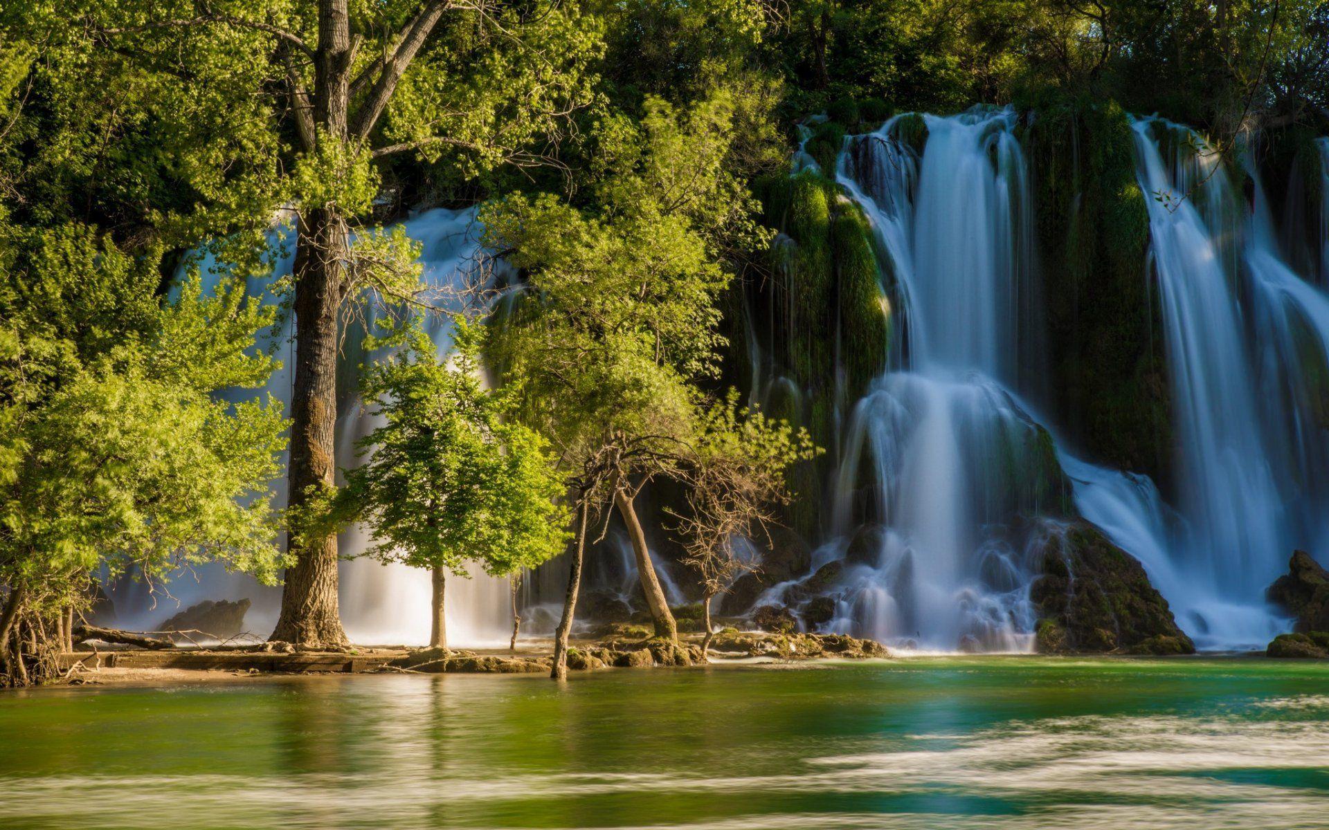 kravice falls trebižat river bosnia and herzegovina bosnia