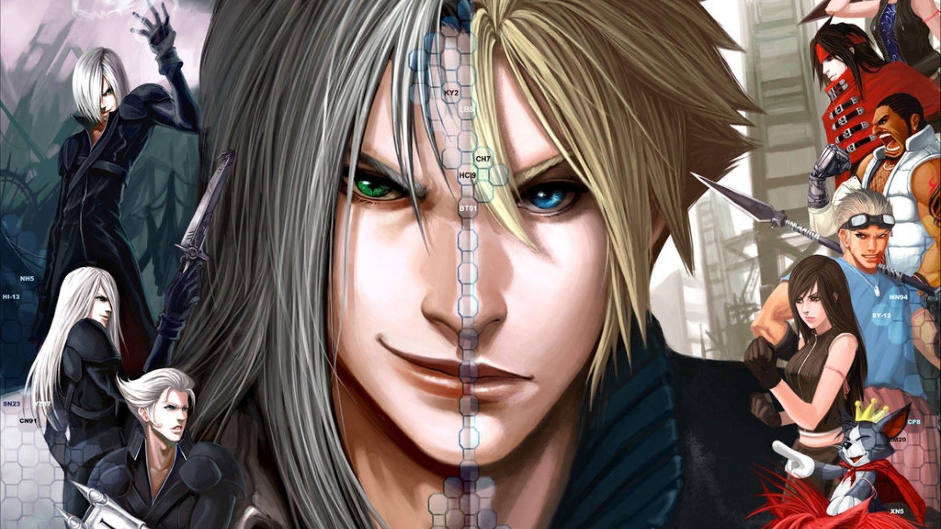 ScreenHeaven: Barret Cloud Strife Final Fantasy Final Fantasy VII