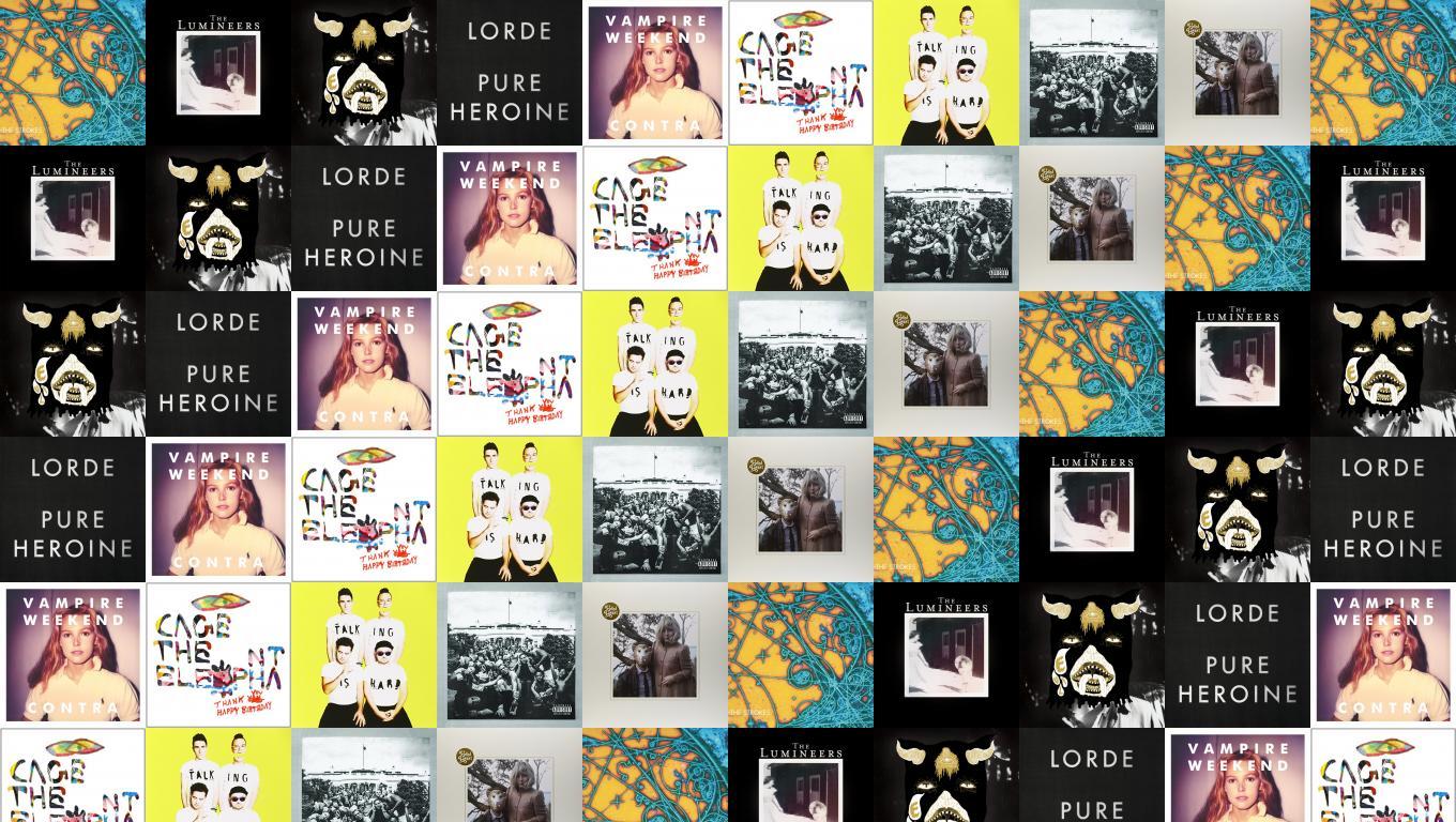 The Strokes Is This It The Lumineers The Wallpaper « Tiled Desktop