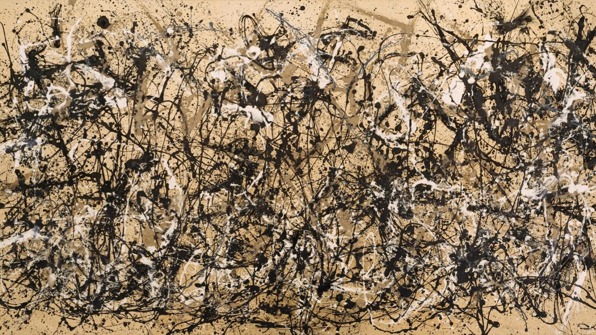 Abstract paintings artwork jackson pollock wallpaper