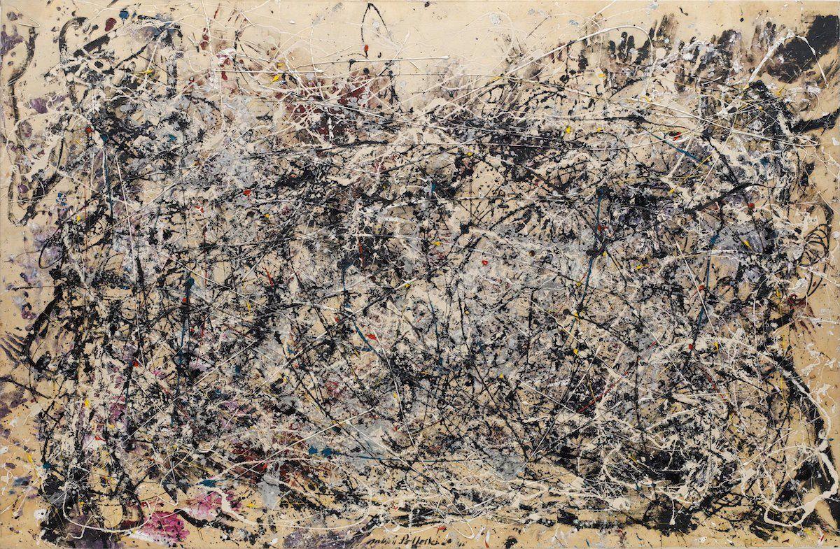 Jackson Pollock Made 'Ties' and 'Wallpaper'