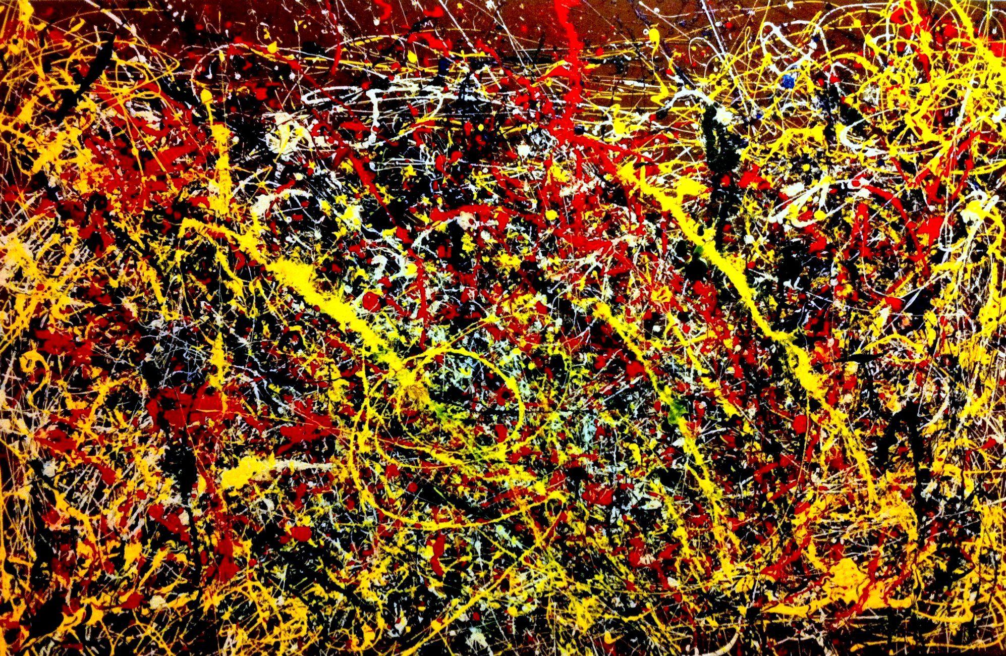 Jackson Pollock is an amazing artist. But he isn't great at cable