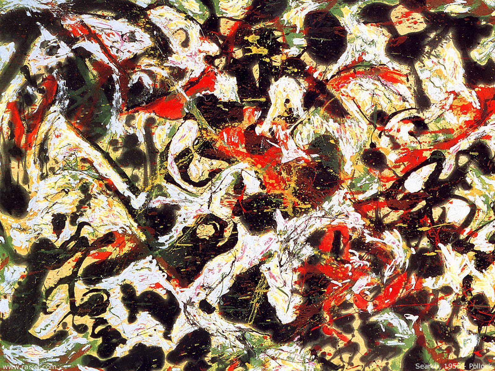 Fine Art Paintings Pollock Wallpaper